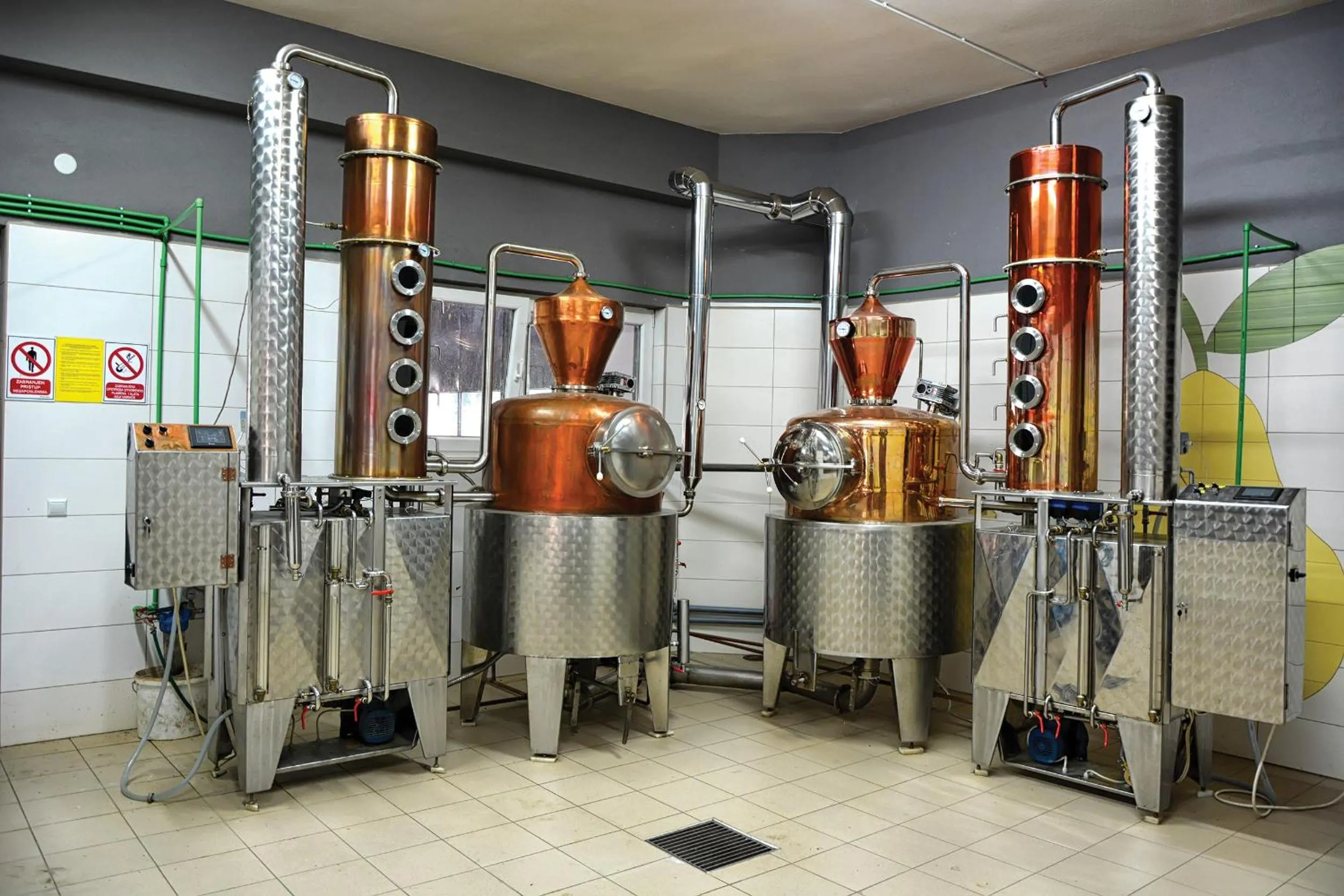 Area and facilities in Hotel & Distillery Monogram