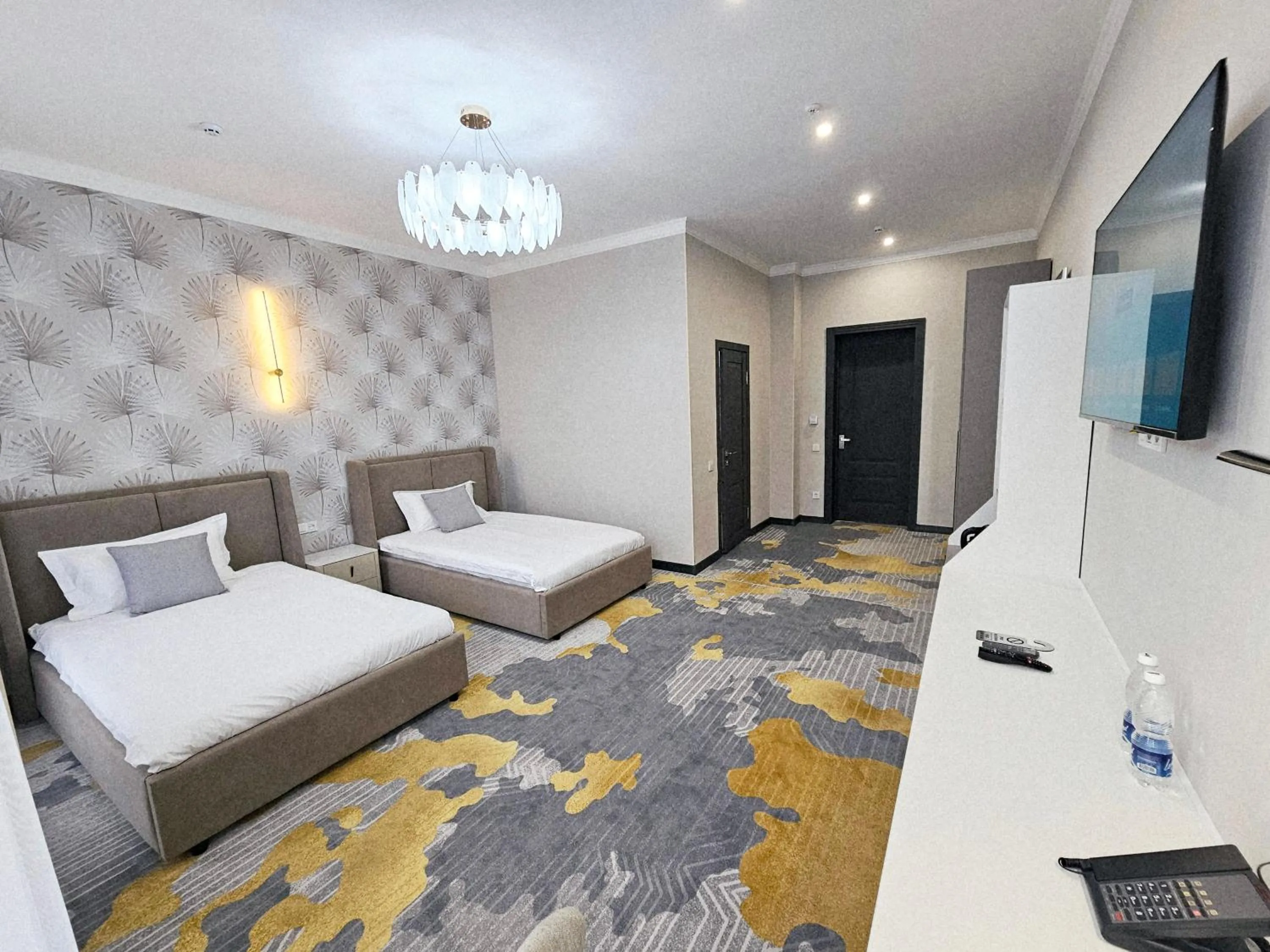 Bed in Palmira Hotel Bishkek