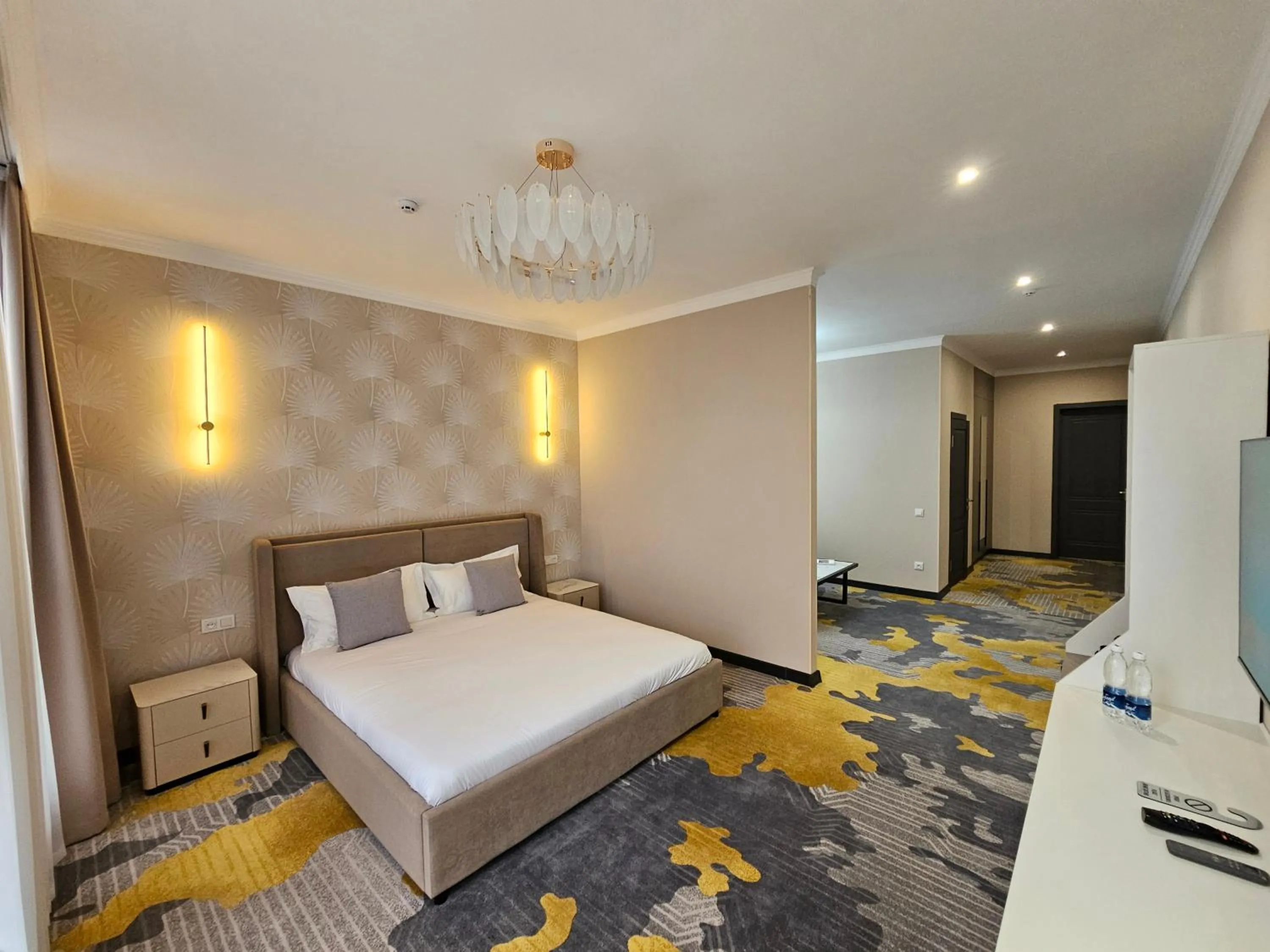 Bed in Palmira Hotel Bishkek