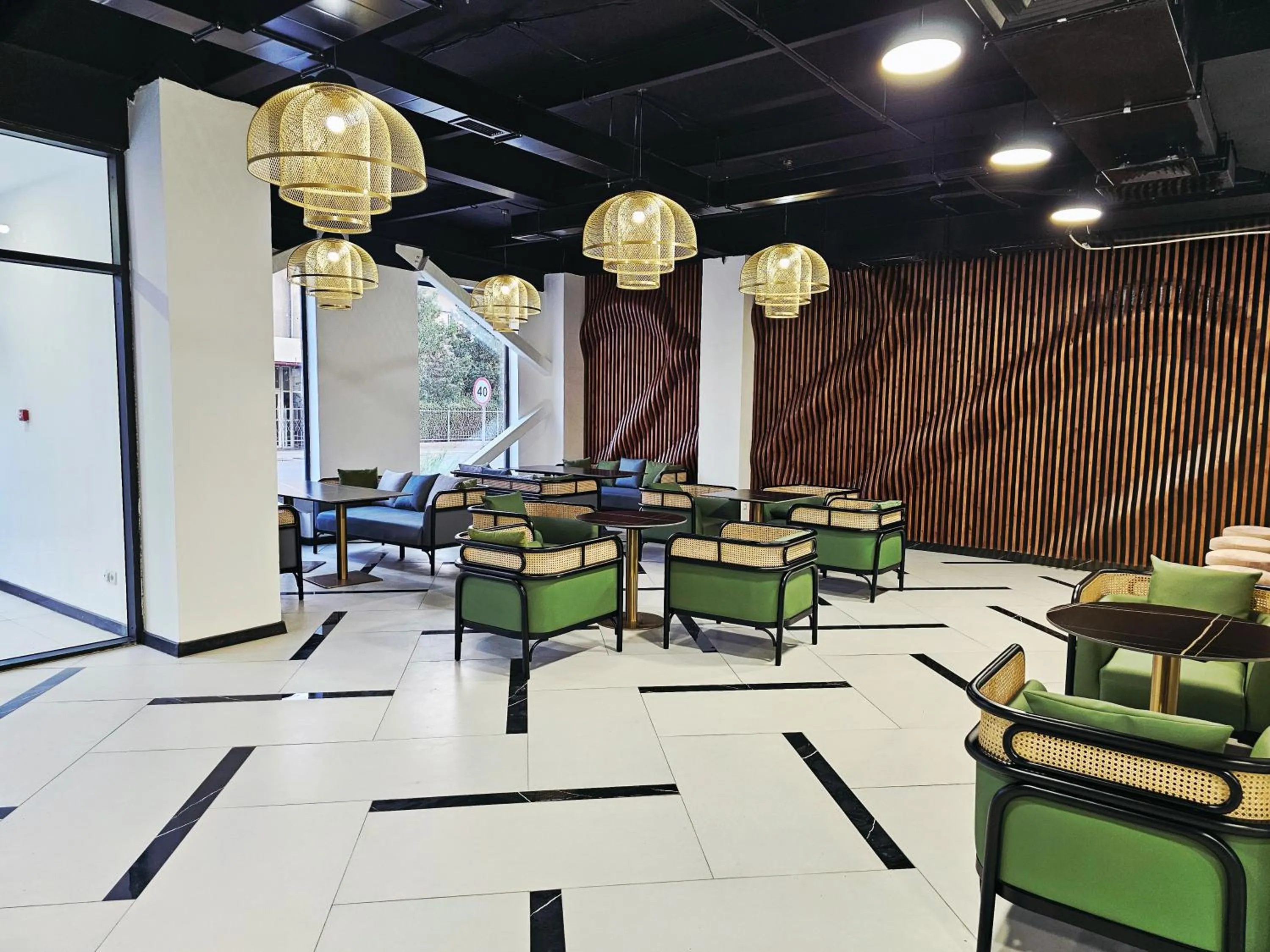 Lobby or reception in Palmira Hotel Bishkek