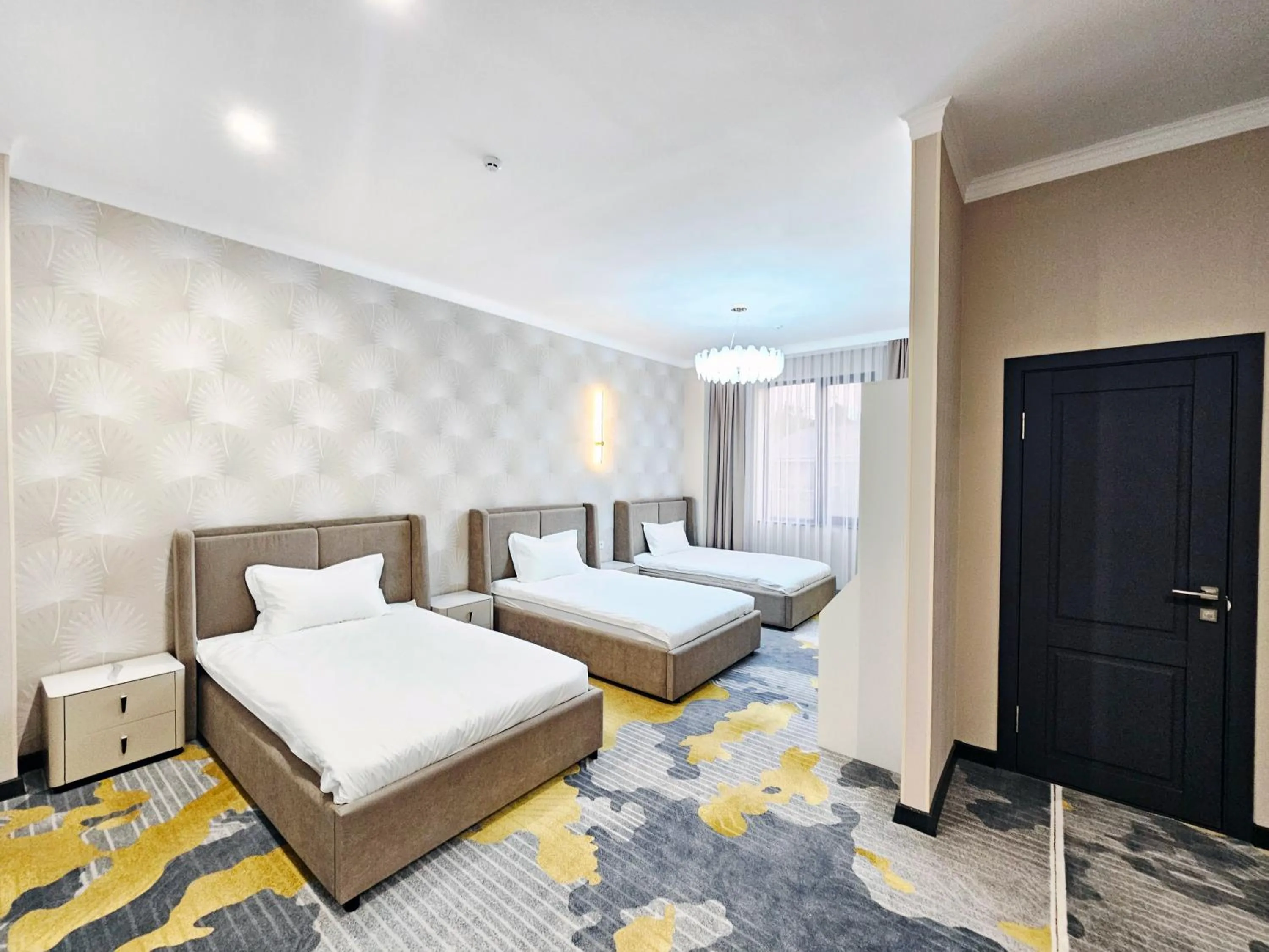 Bed in Palmira Hotel Bishkek