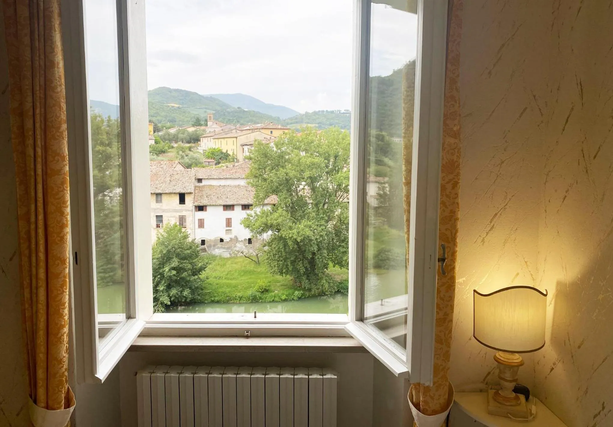 Natural landscape in La Finestra sul Fiume