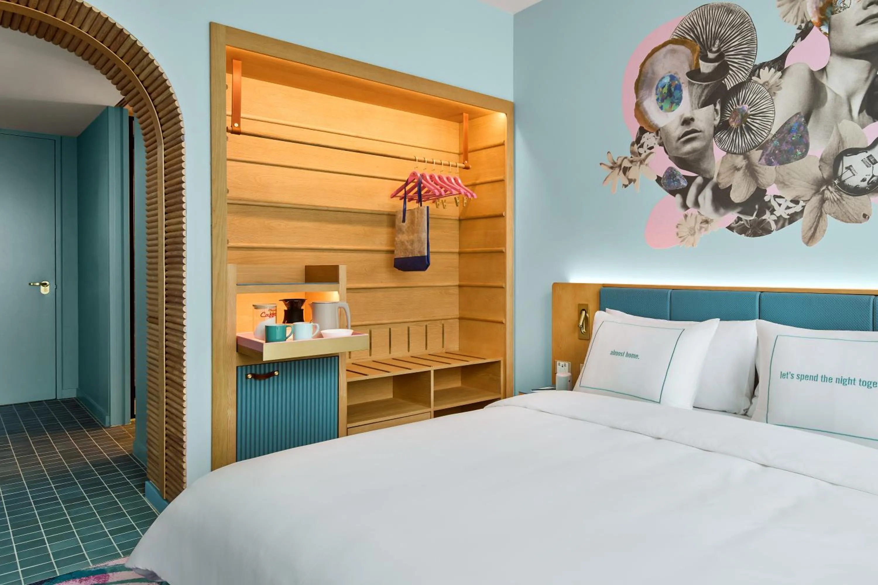 Bedroom, Bed in 25hours Hotel Sydney The Olympia