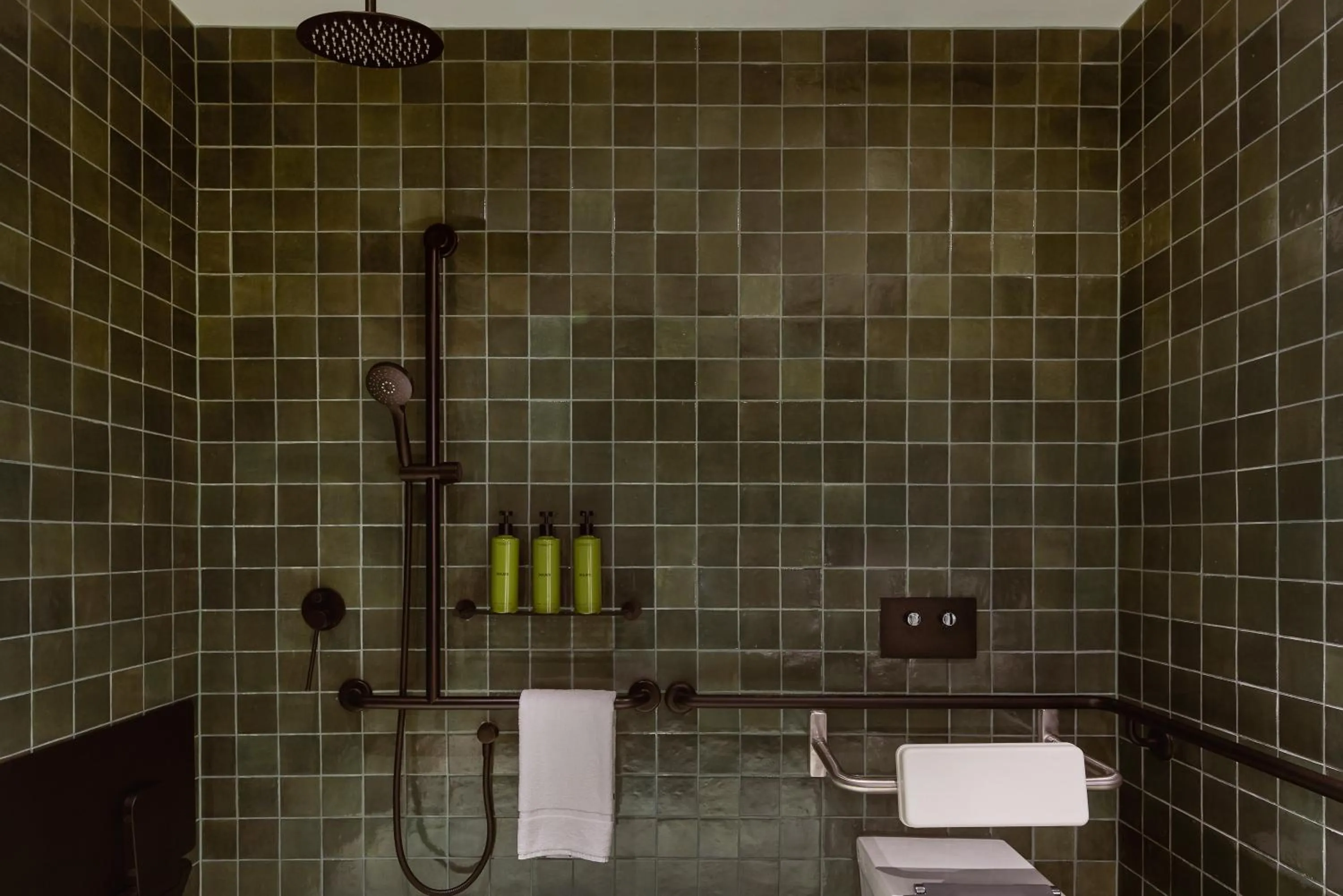 Bathroom in 25hours Hotel Sydney The Olympia