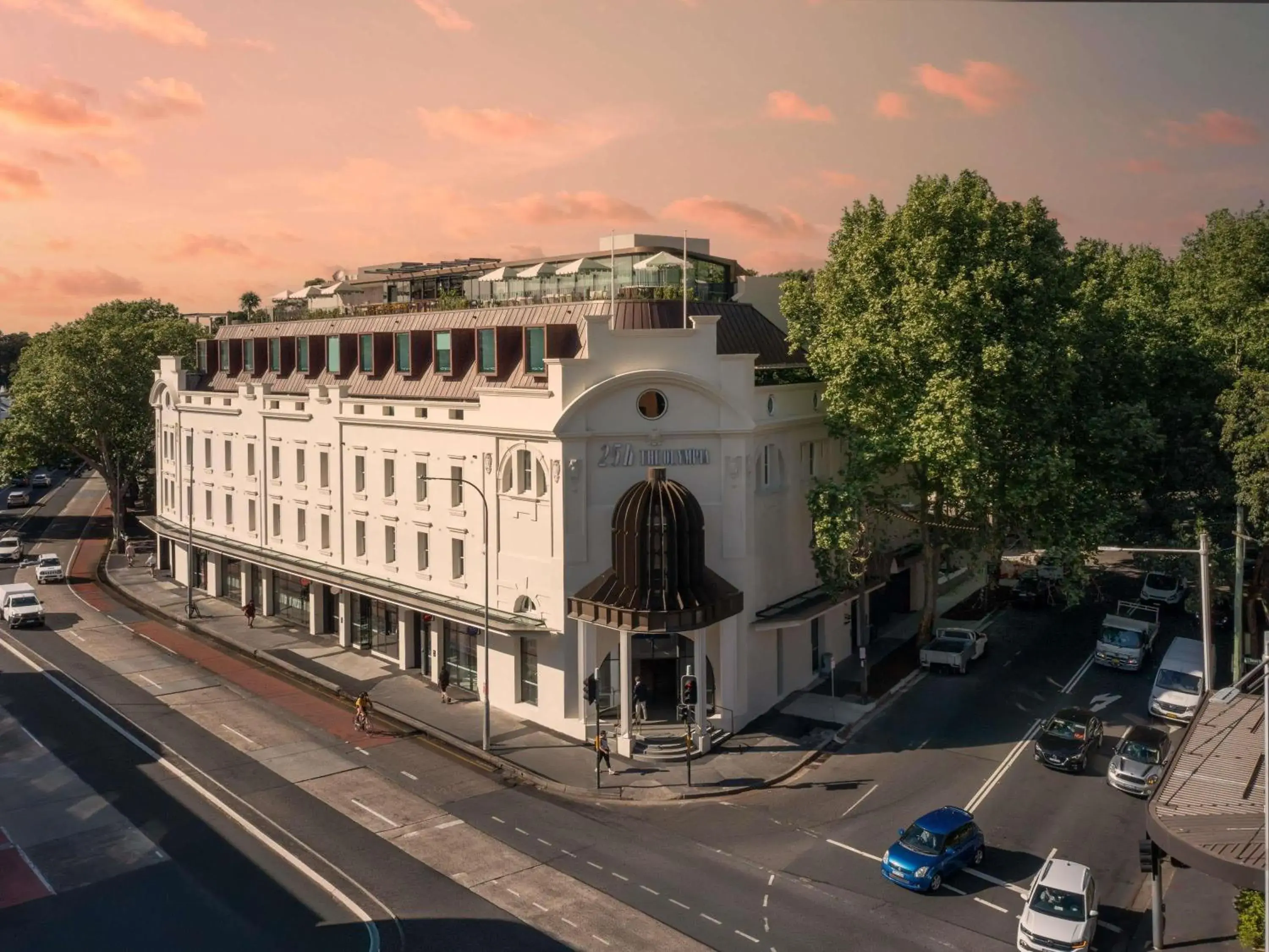 Property building in 25hours Hotel Sydney The Olympia Property building in 25hours Hotel Sydney The Olympia