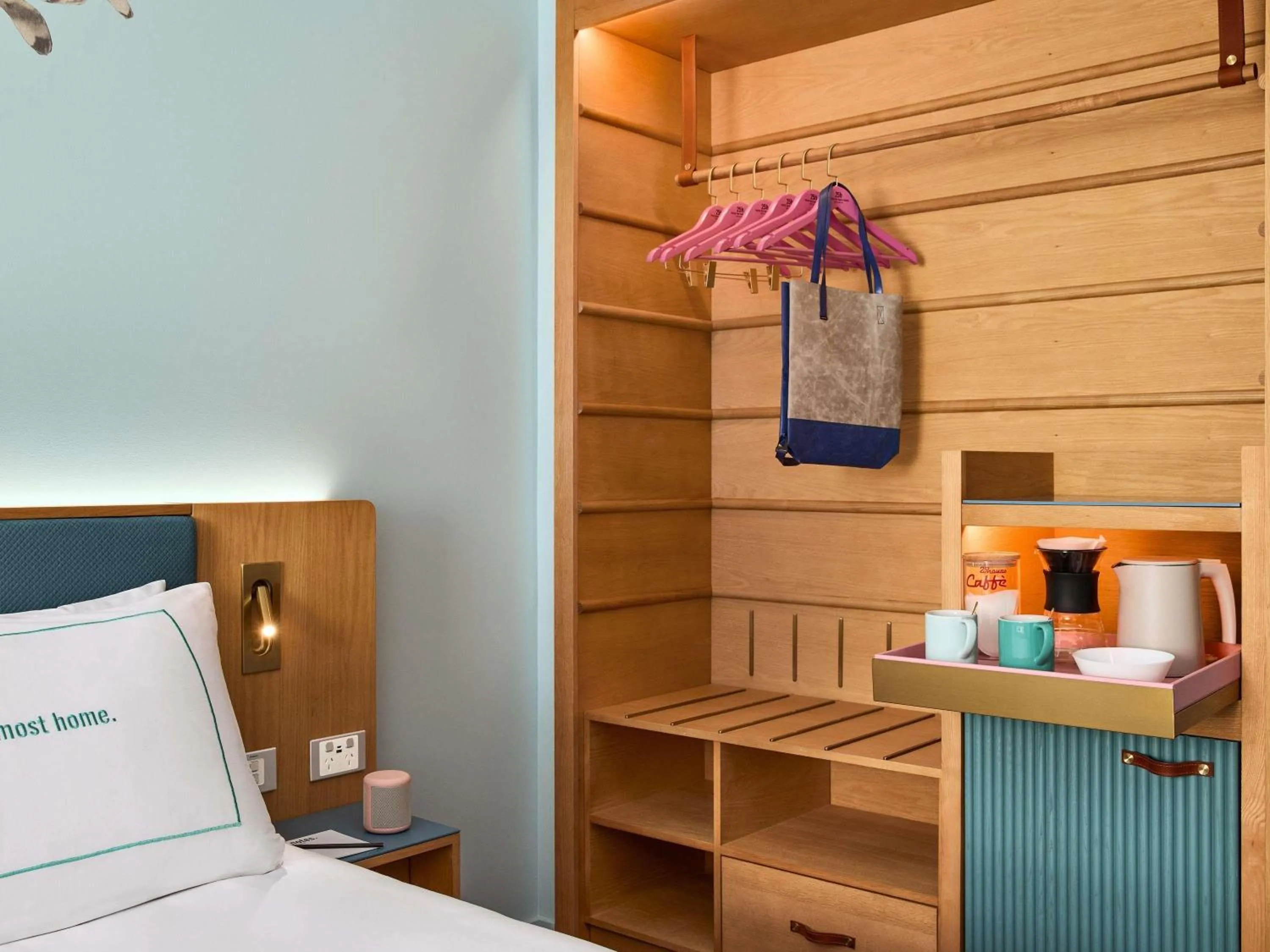 Bedroom, Bed in 25hours Hotel Sydney The Olympia