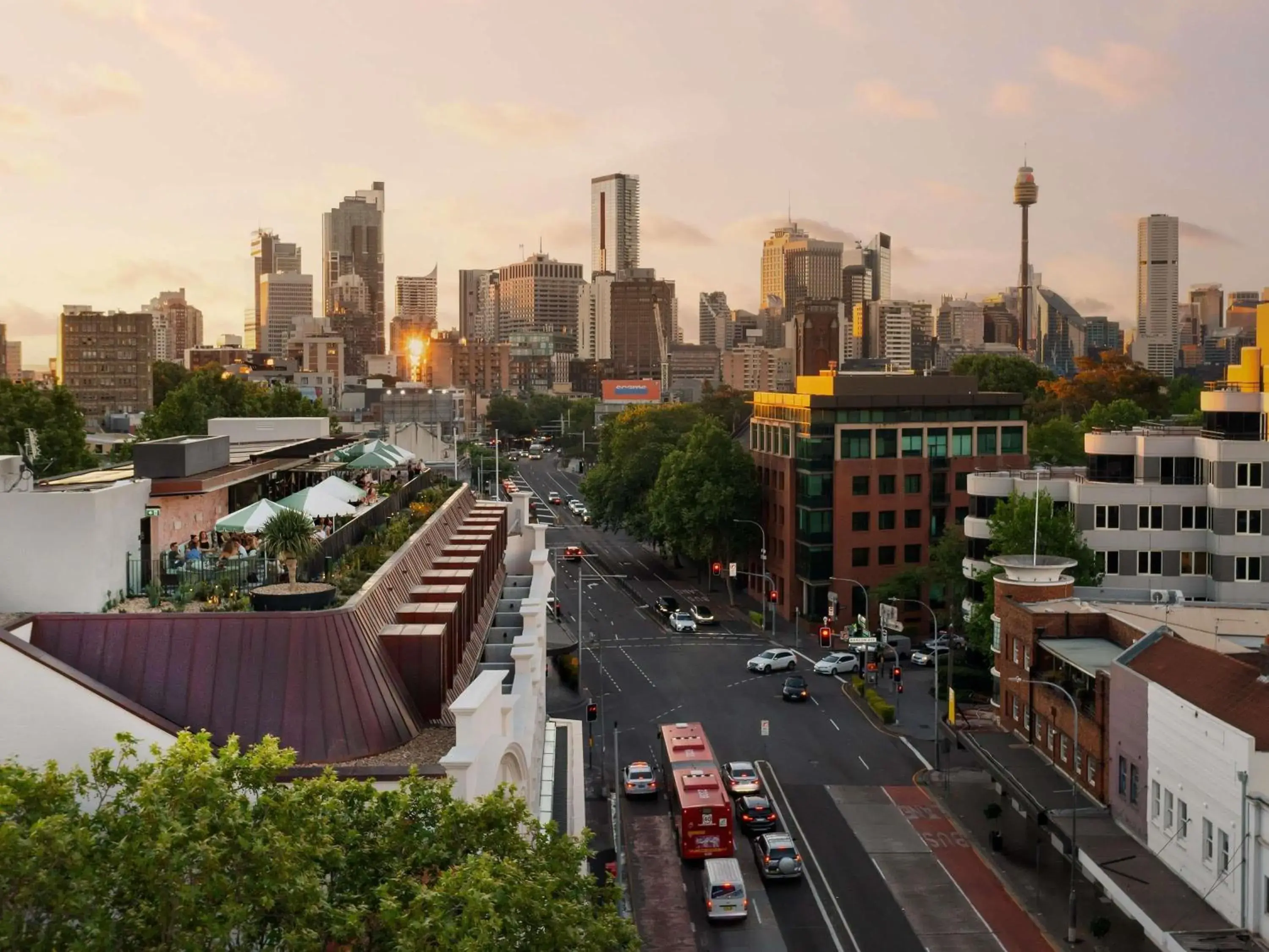 Property building in 25hours Hotel Sydney The Olympia Property building in 25hours Hotel Sydney The Olympia