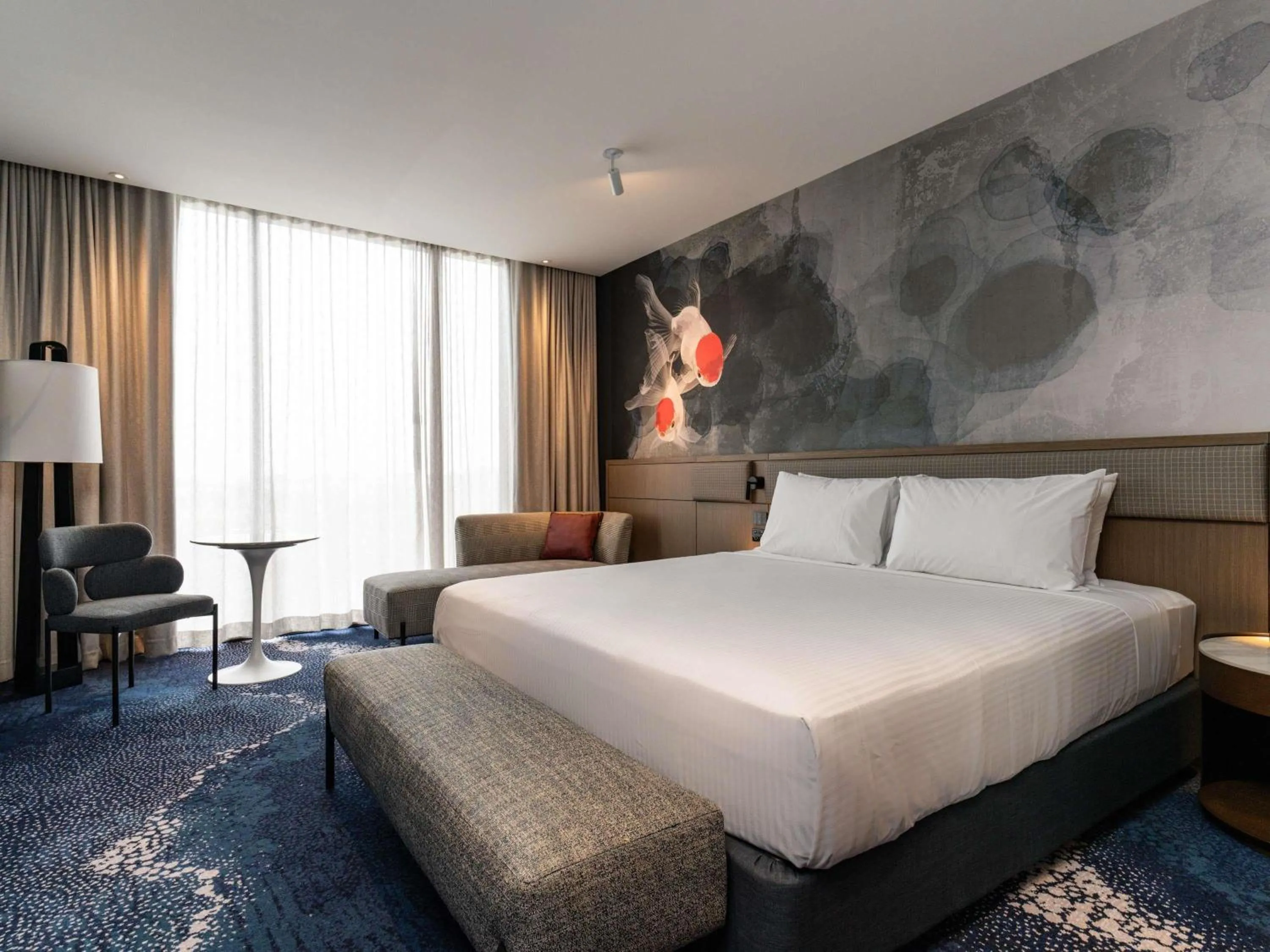 Bedroom, Bed in Novotel Sydney Cabramatta