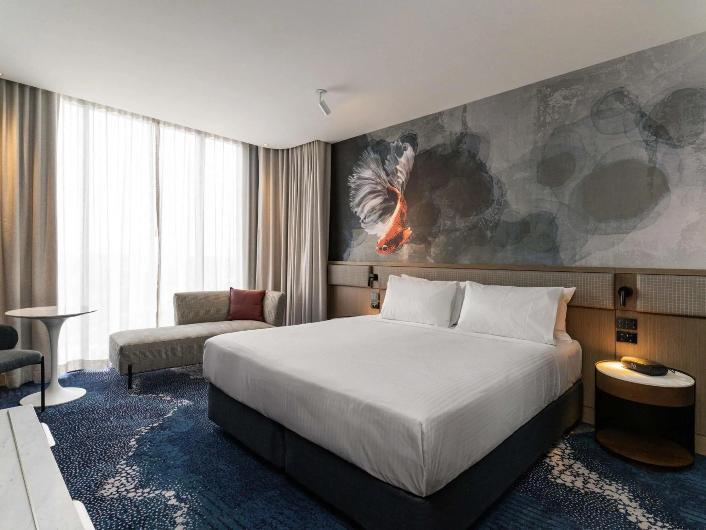 Bedroom, Bed in Novotel Sydney Cabramatta