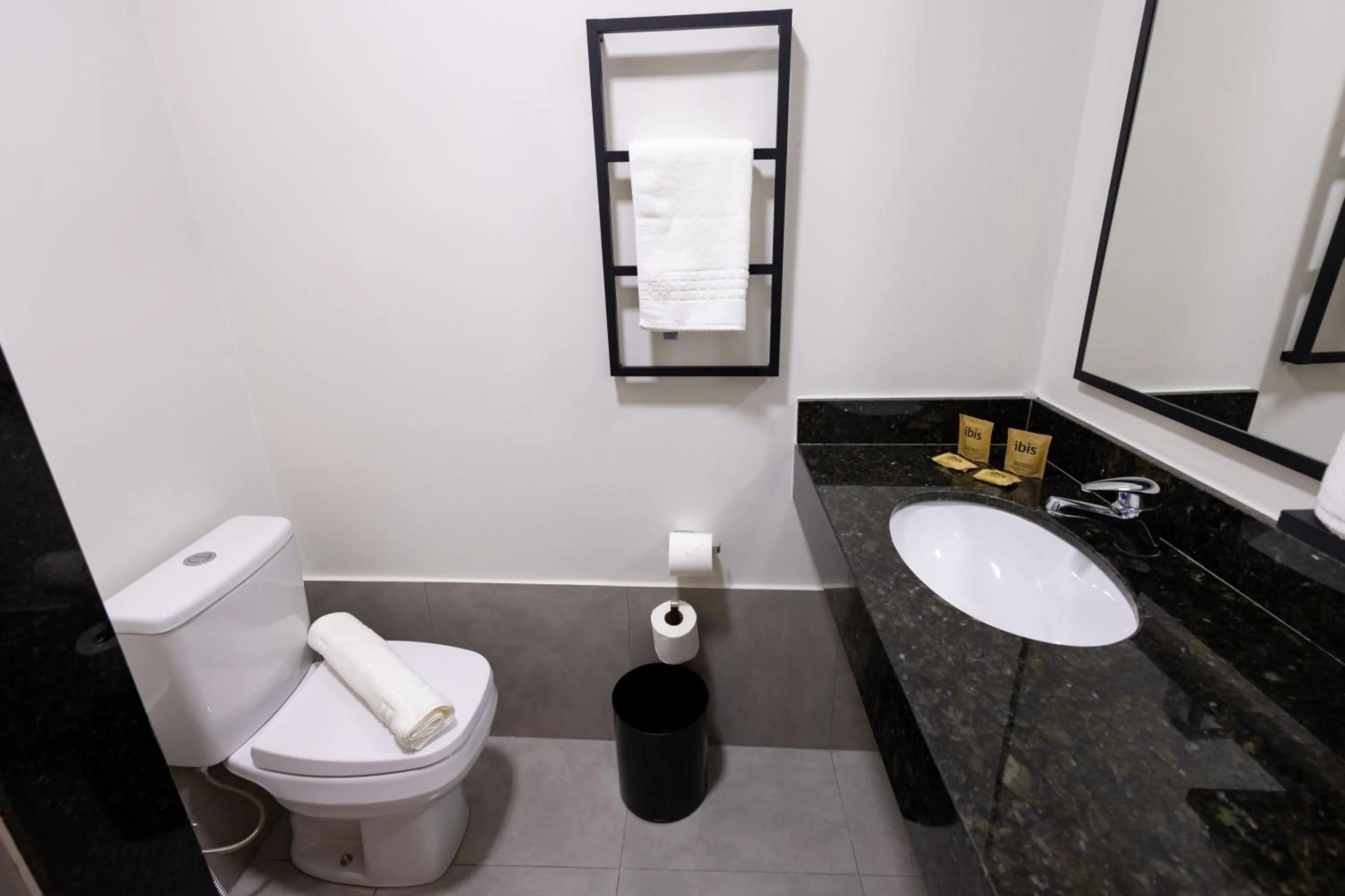 Bathroom in Ibis Votuporanga