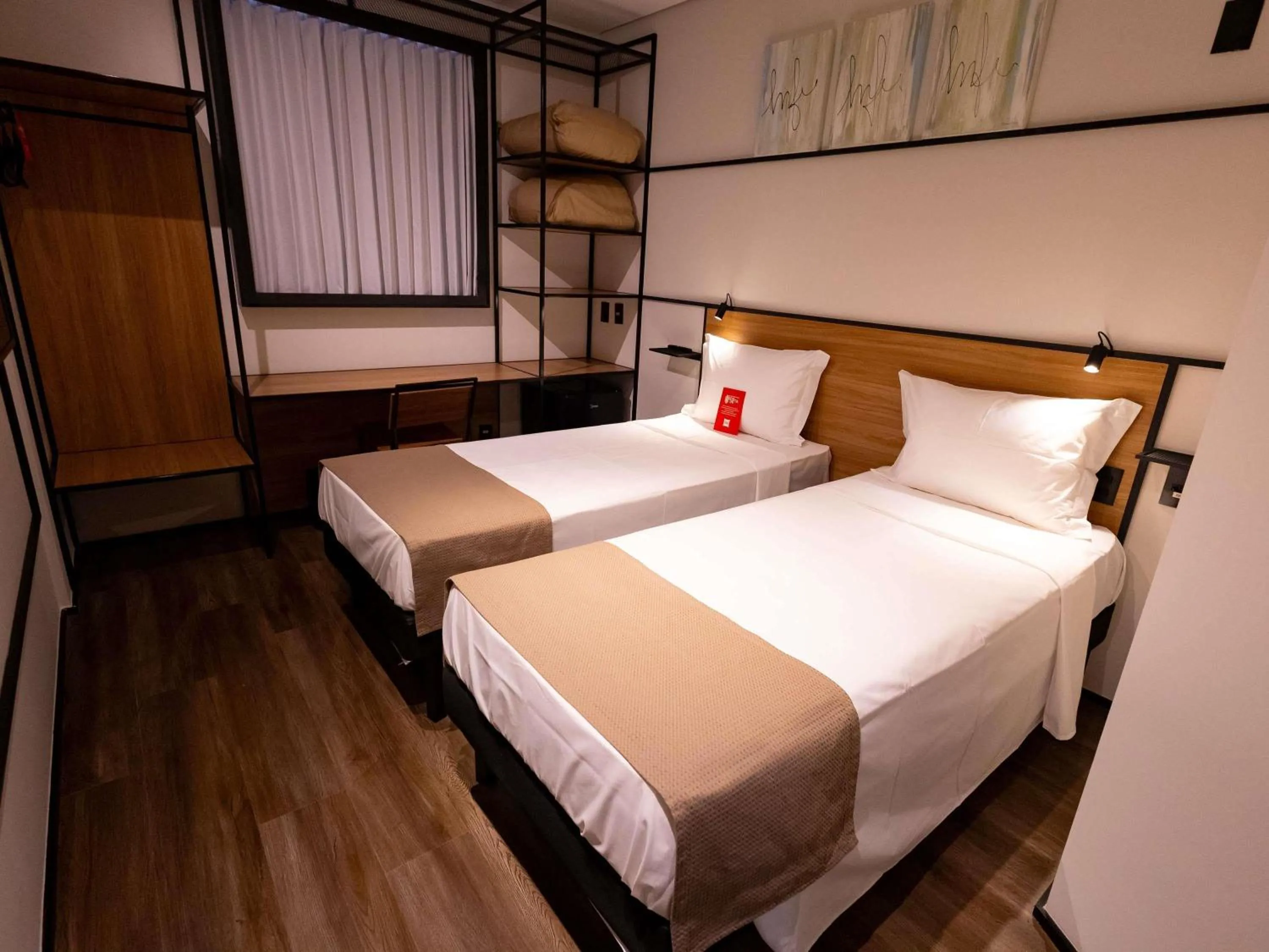 Bedroom, Bed in Ibis Votuporanga