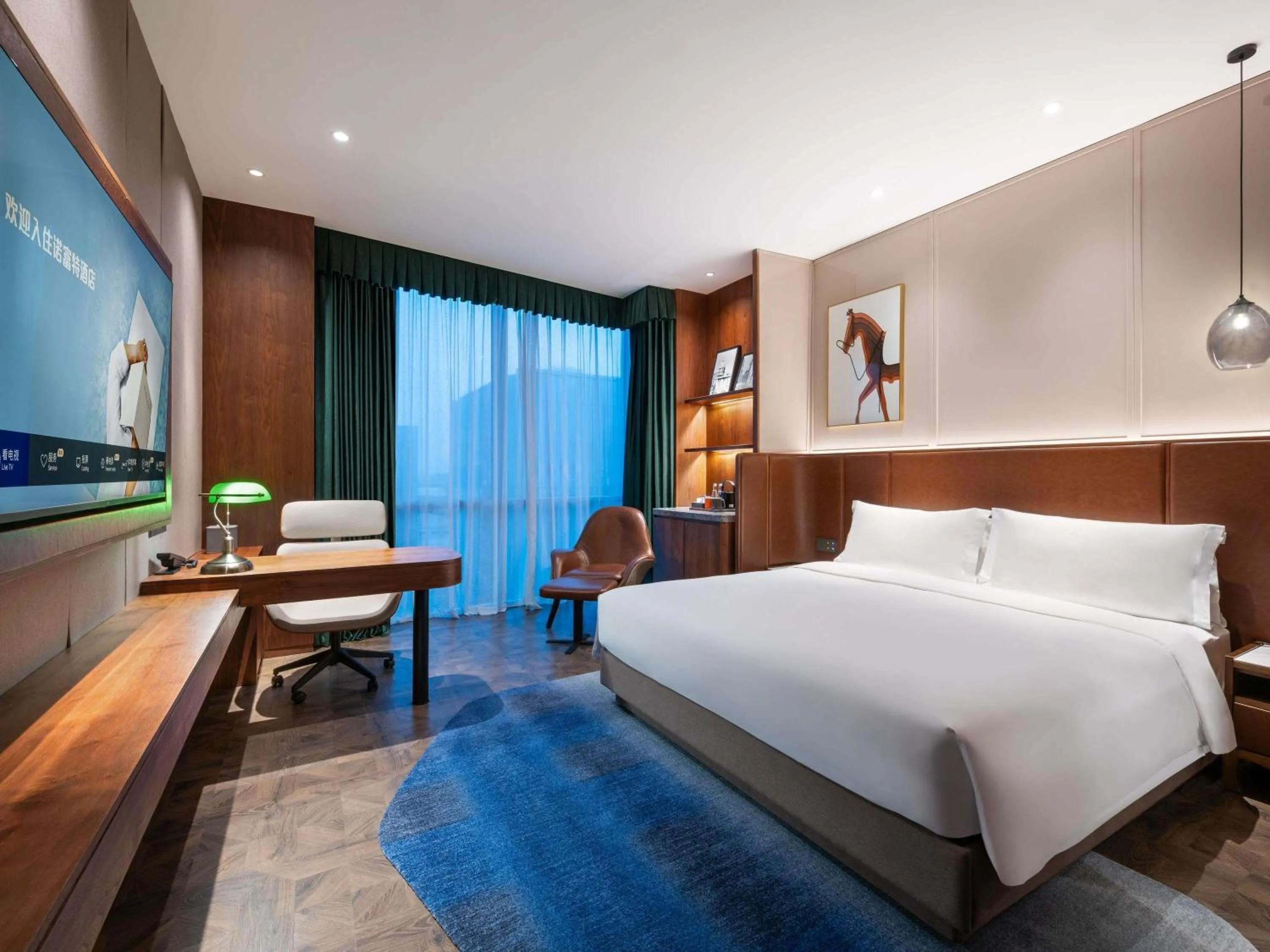 Bedroom, Bed in Novotel Shanghai Baoshan Jiusi