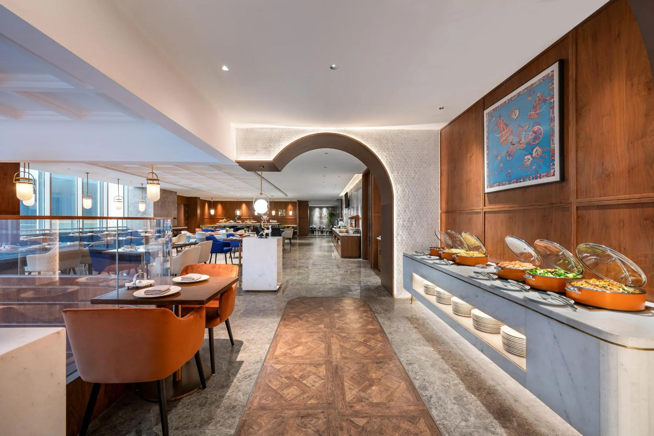 Restaurant/places to eat in Novotel Shanghai Baoshan Jiusi