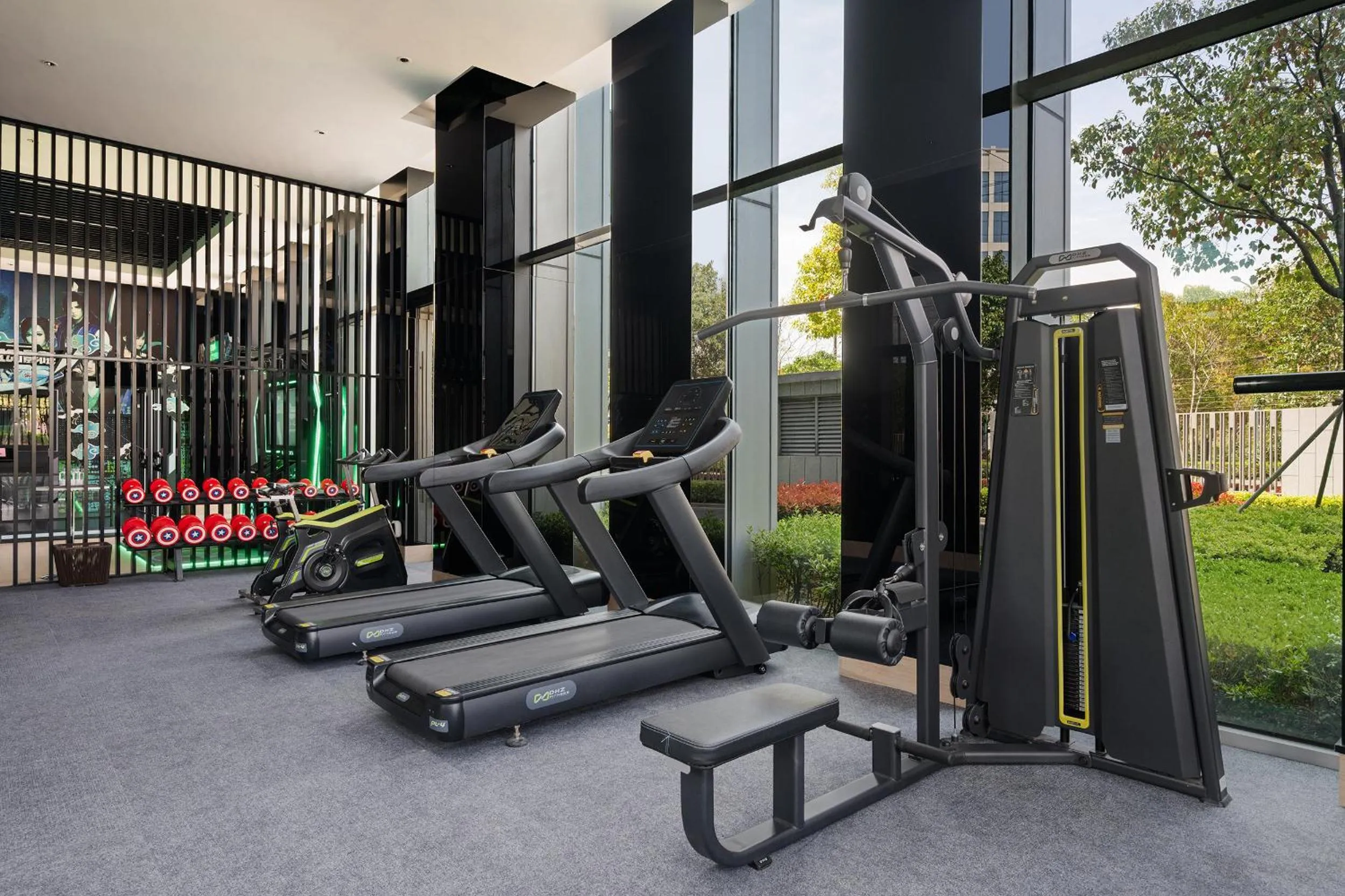 Fitness centre/facilities in Novotel Shanghai Baoshan Jiusi