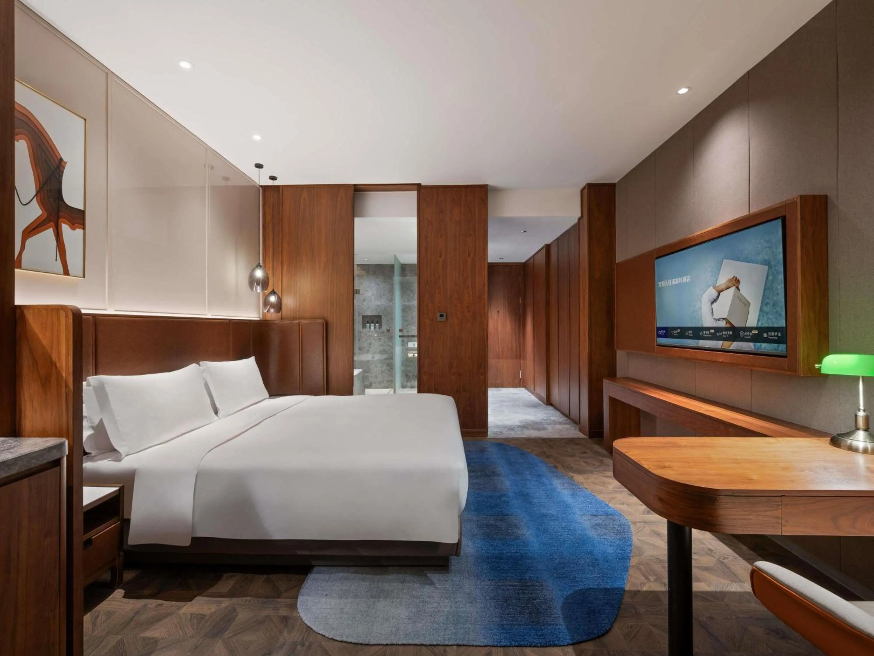 Bedroom, Bed in Novotel Shanghai Baoshan Jiusi