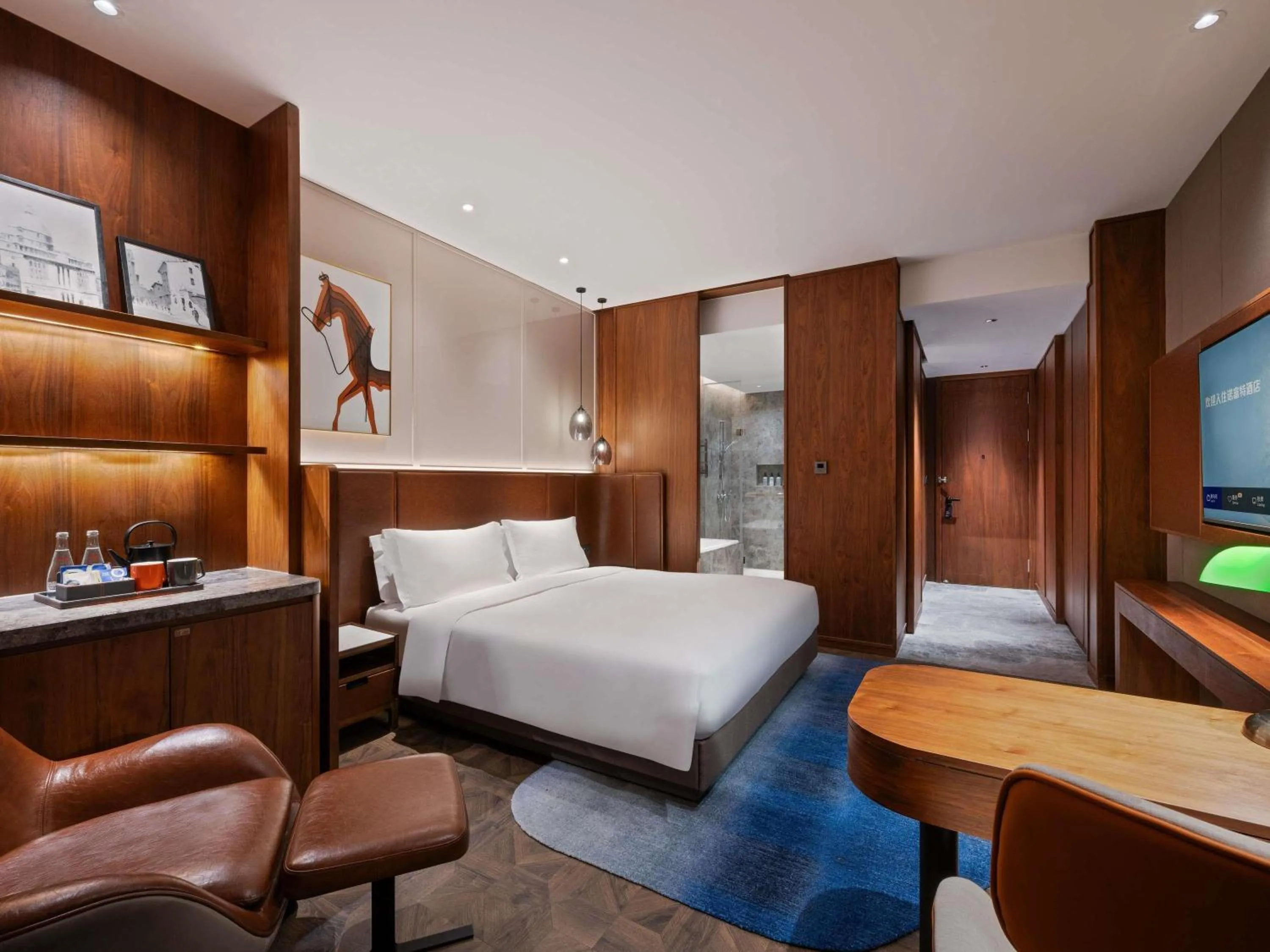 Bedroom, Bed in Novotel Shanghai Baoshan Jiusi