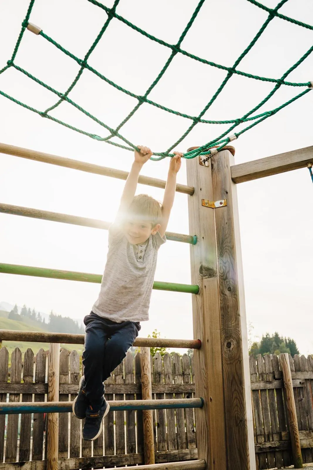 Children play ground in Schettereggerhof
