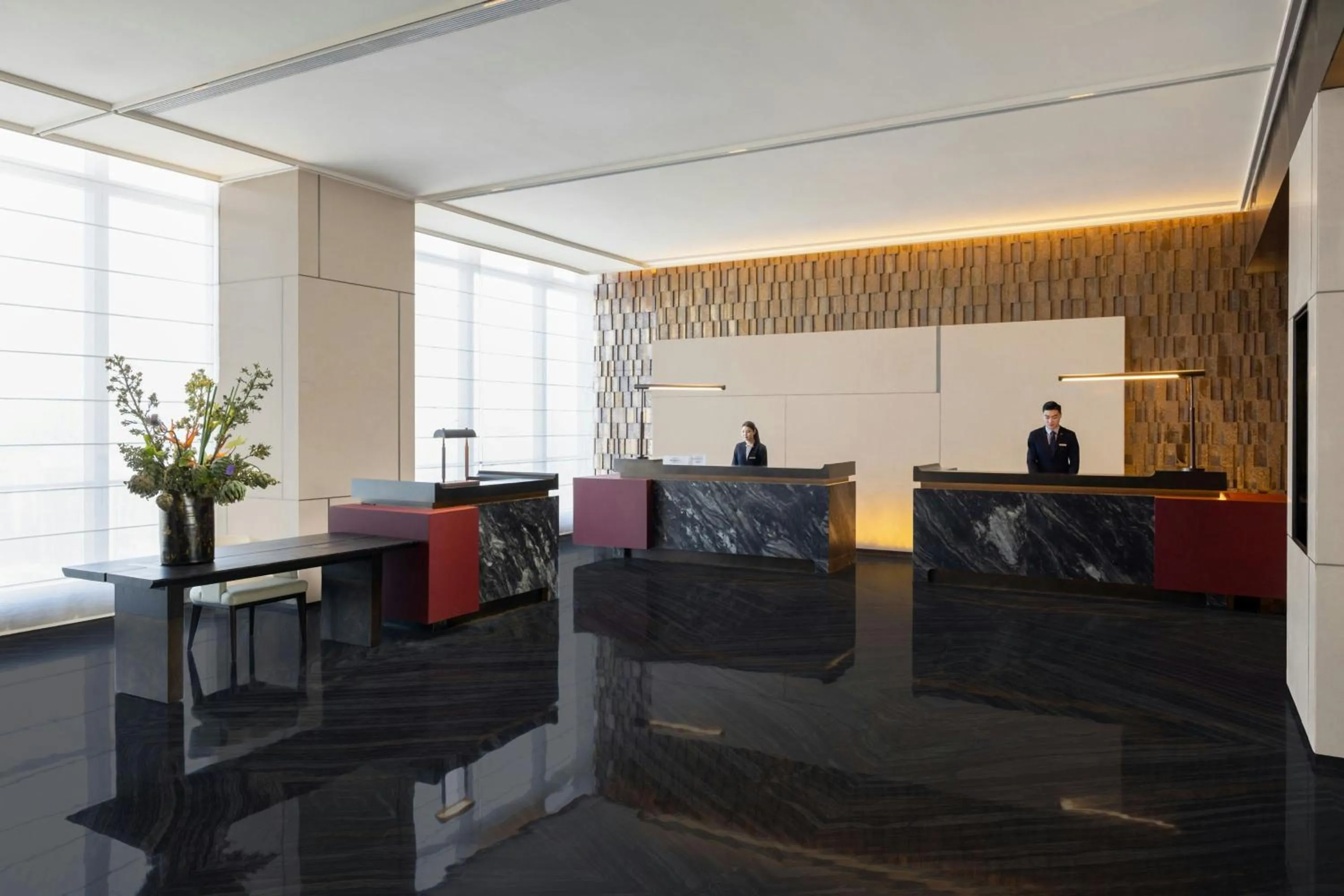 Lobby or reception in Changsha Marriott Hotel West