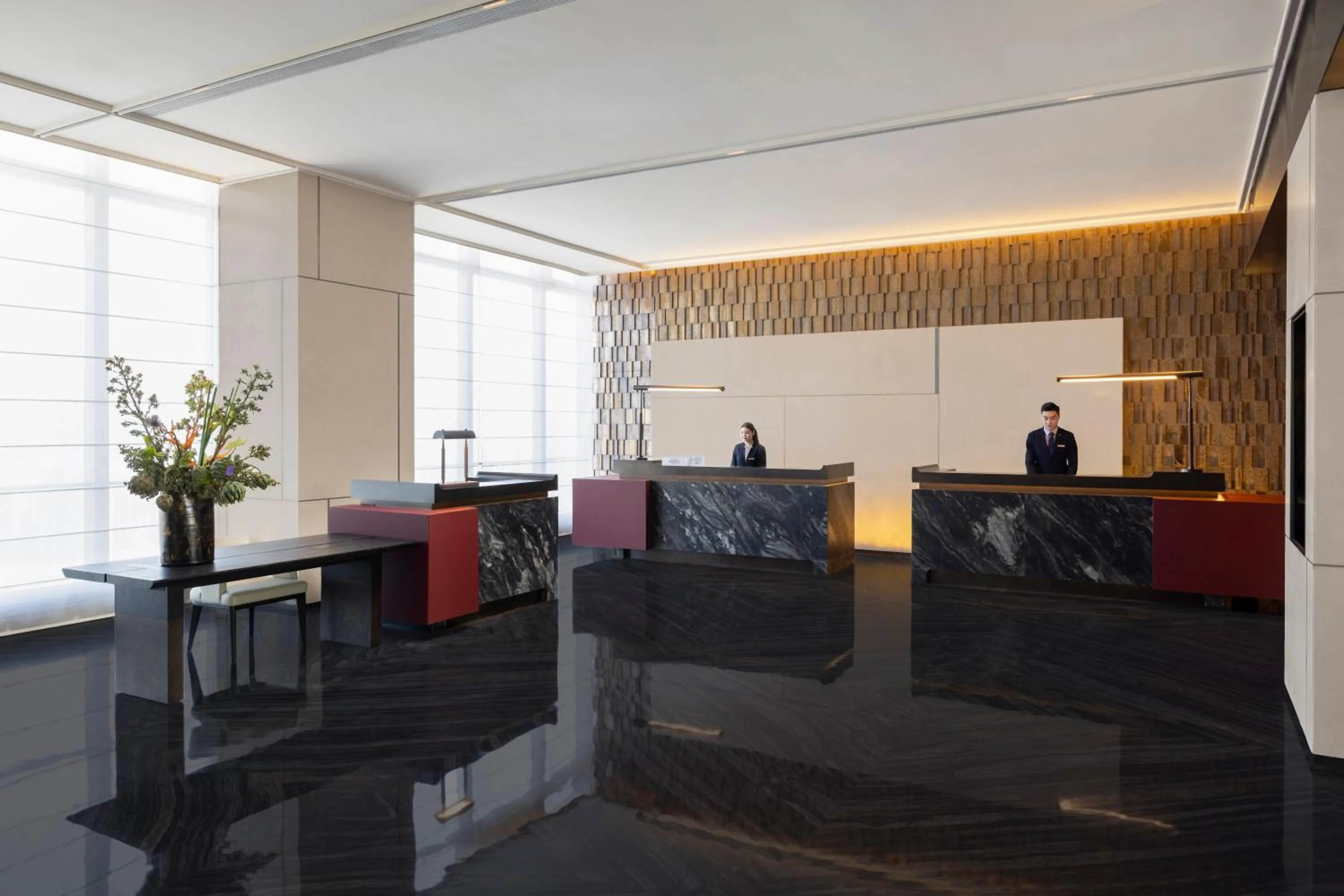 Lobby or reception in Changsha Marriott Hotel West