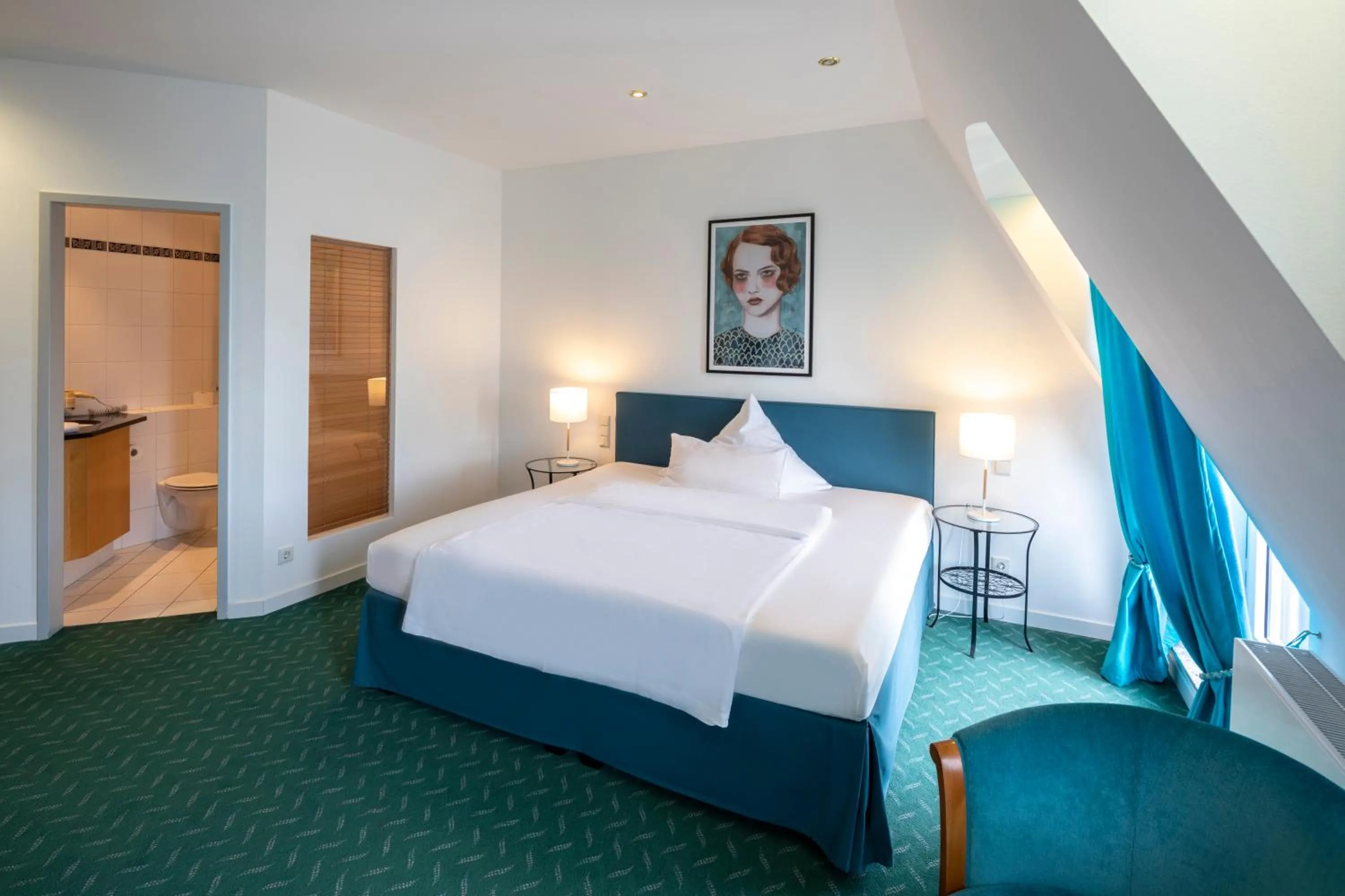 Photo of the whole room, Bed in Hotel Artrium am Park