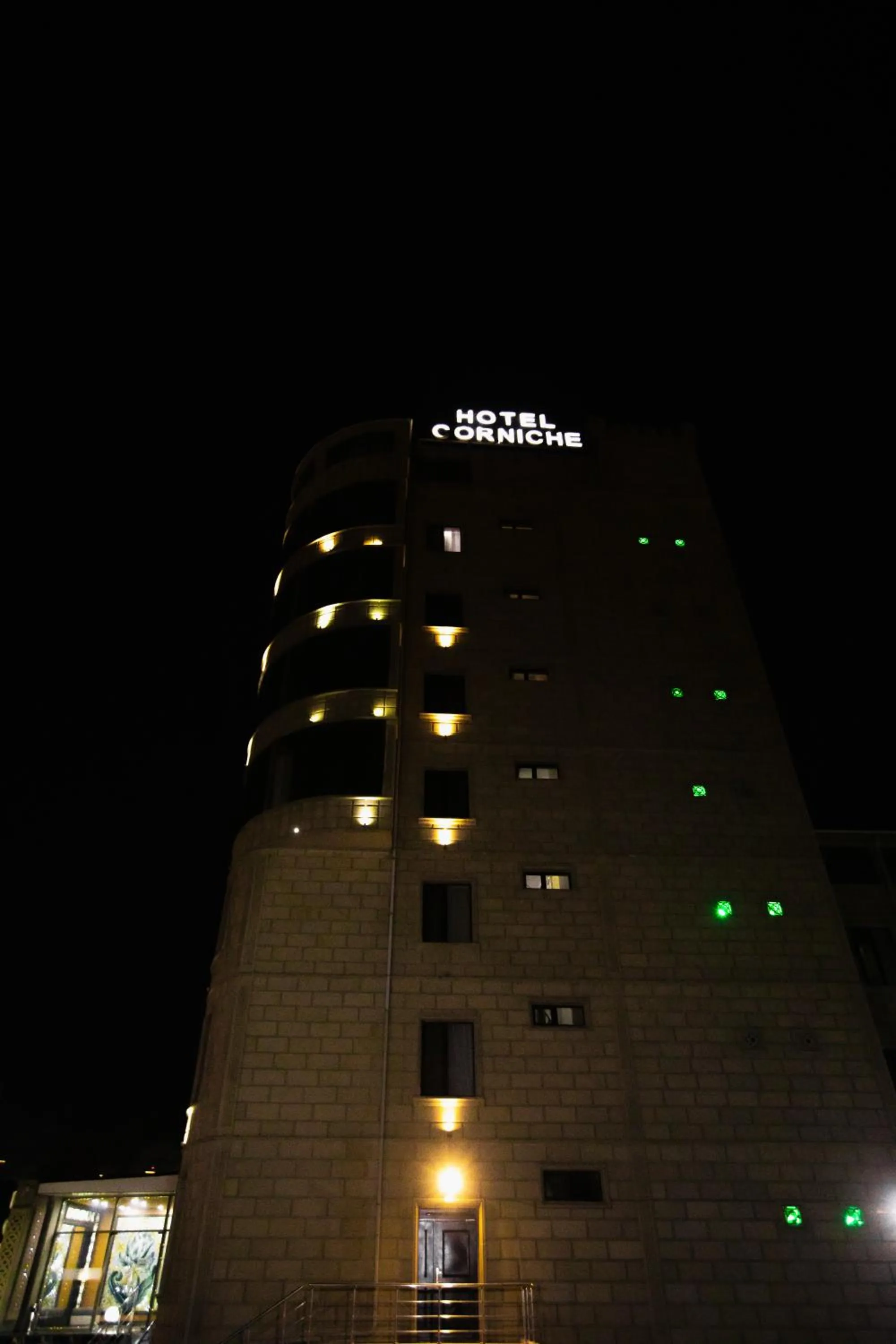 Property building in Corniche White City Hotel