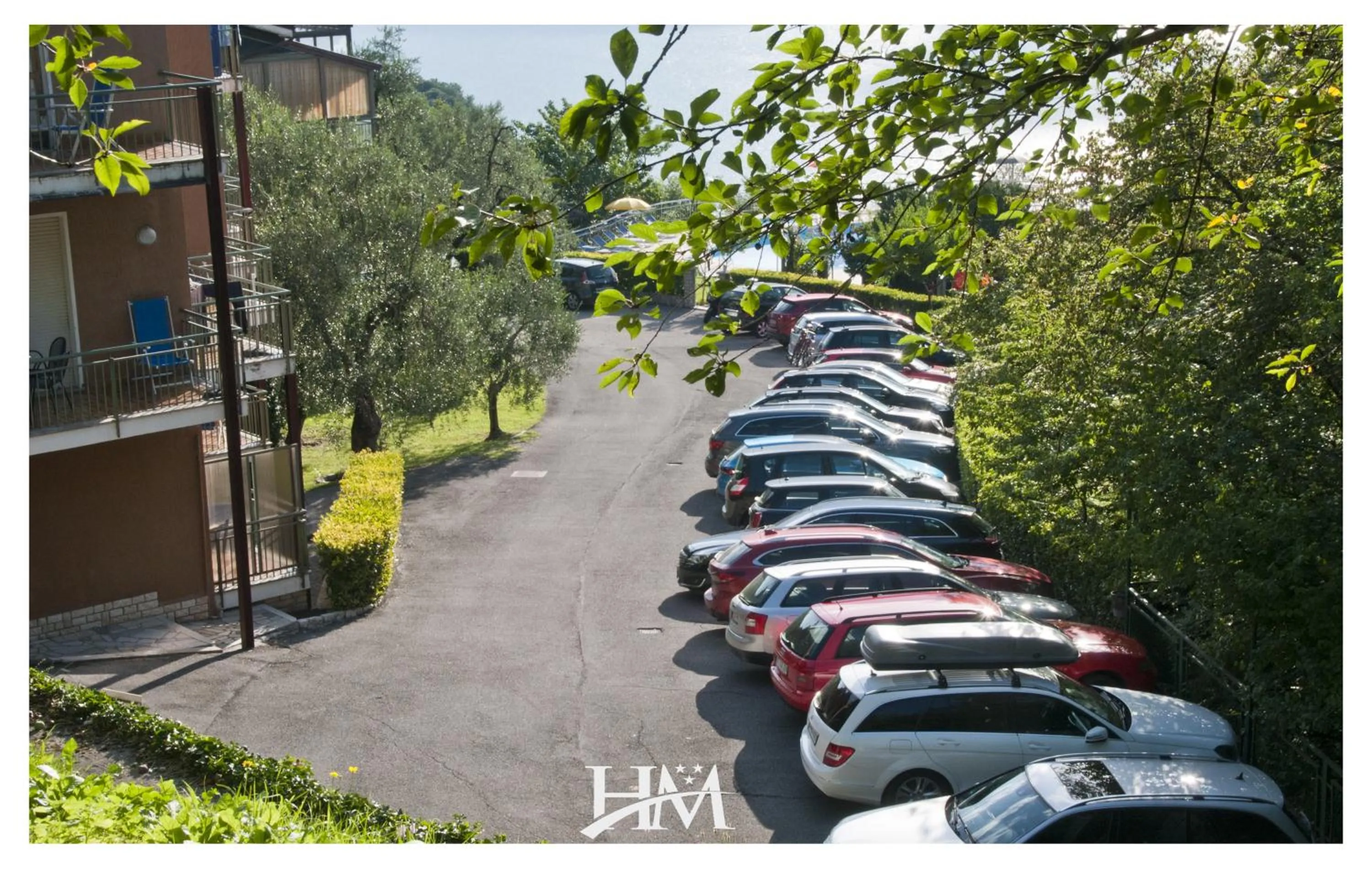 On site in Residence Hotel Maxi