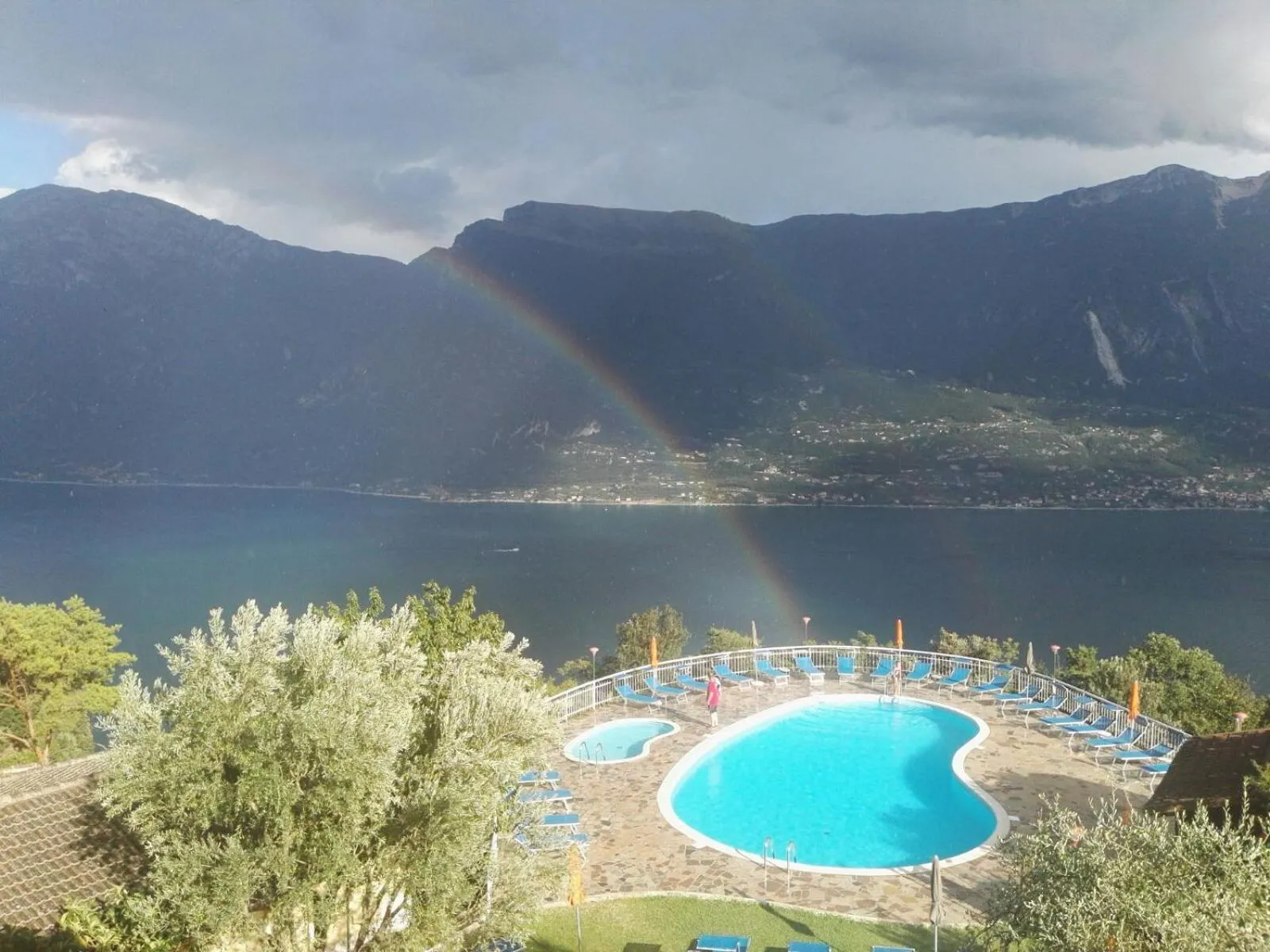 Pool view in Residence Hotel Maxi
