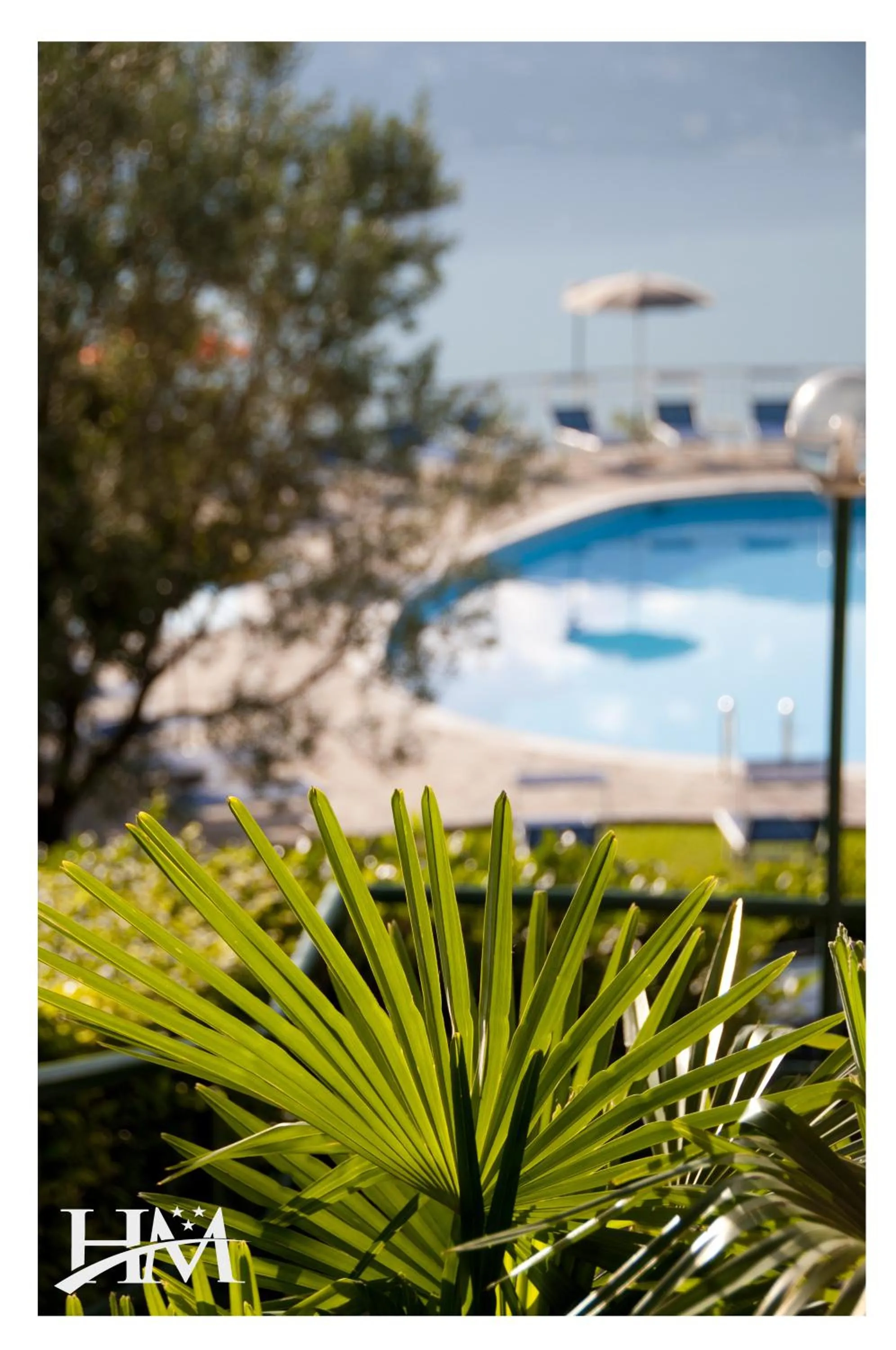Lake view in Residence Hotel Maxi