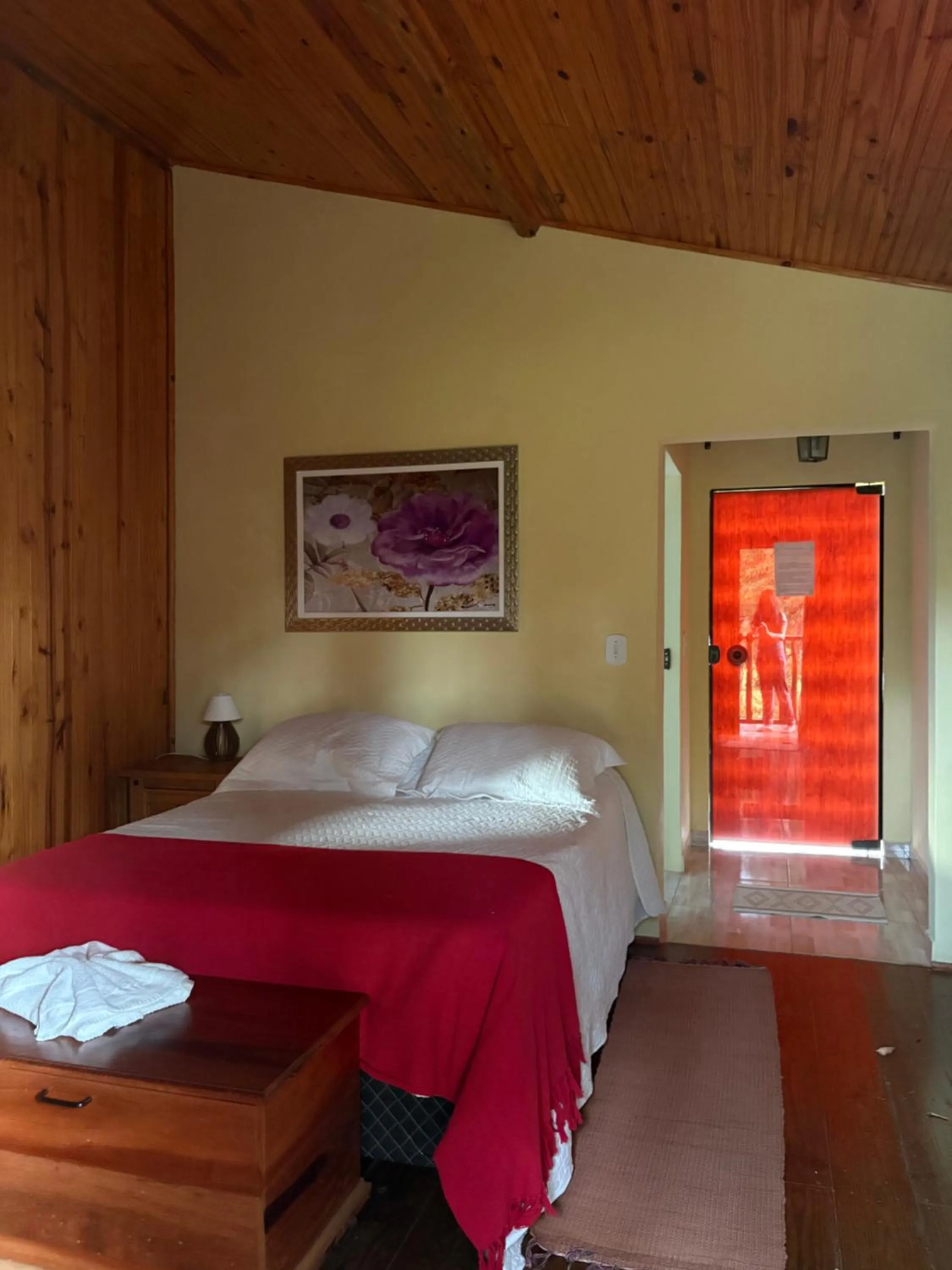 Bed in Pousada São Miguel