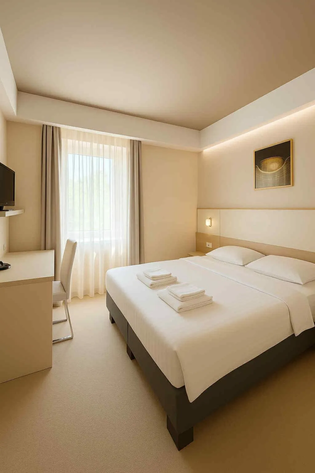 Bed in Guest House Neho
