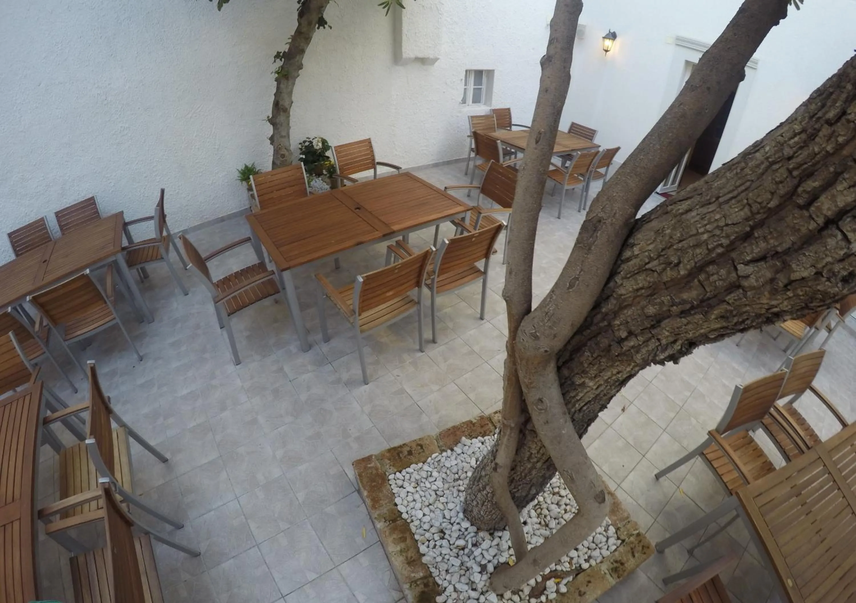 Patio in Guest House Neho