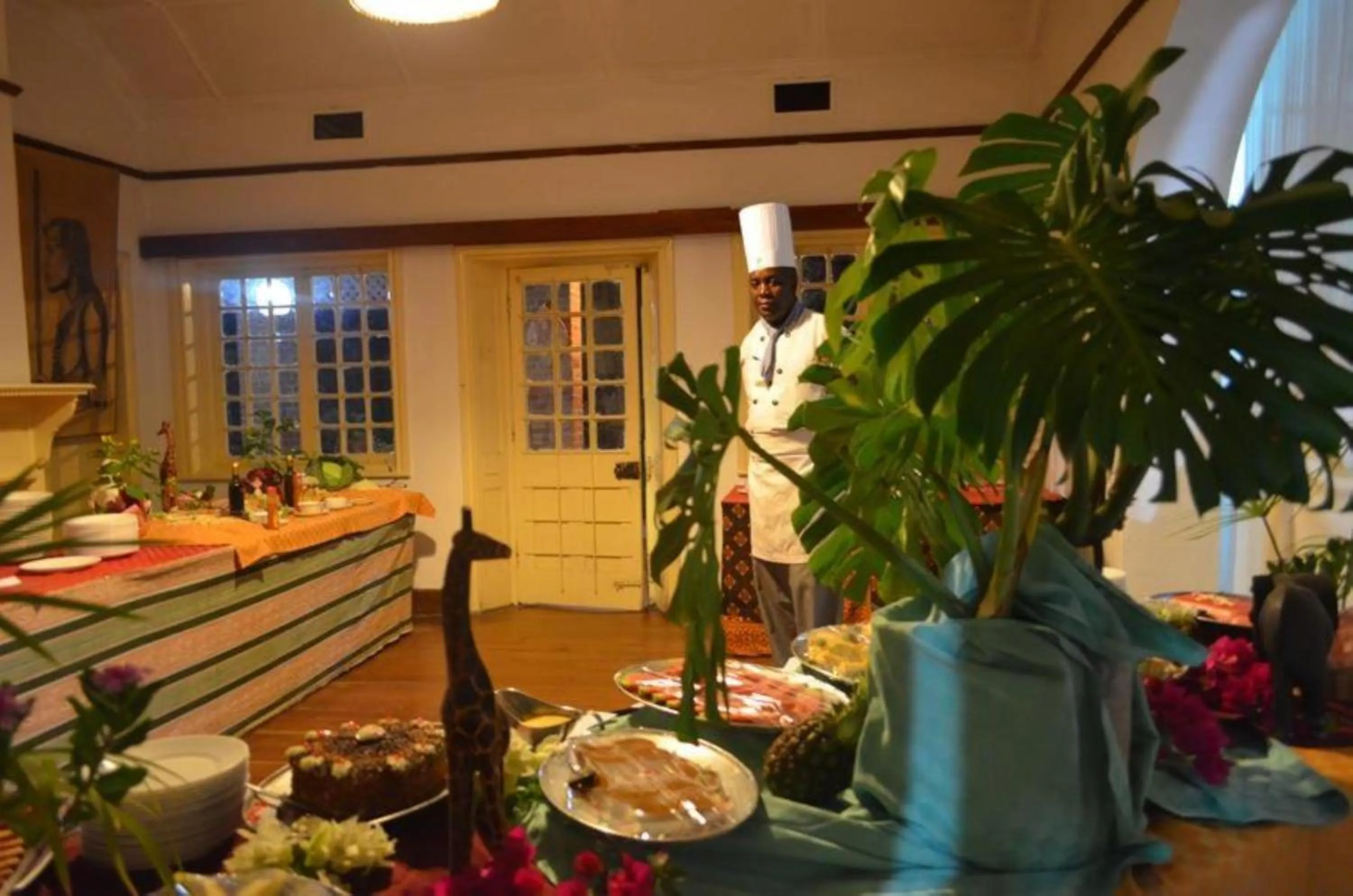 Restaurant/places to eat in Jacaranda Lake Elementaita Lodge