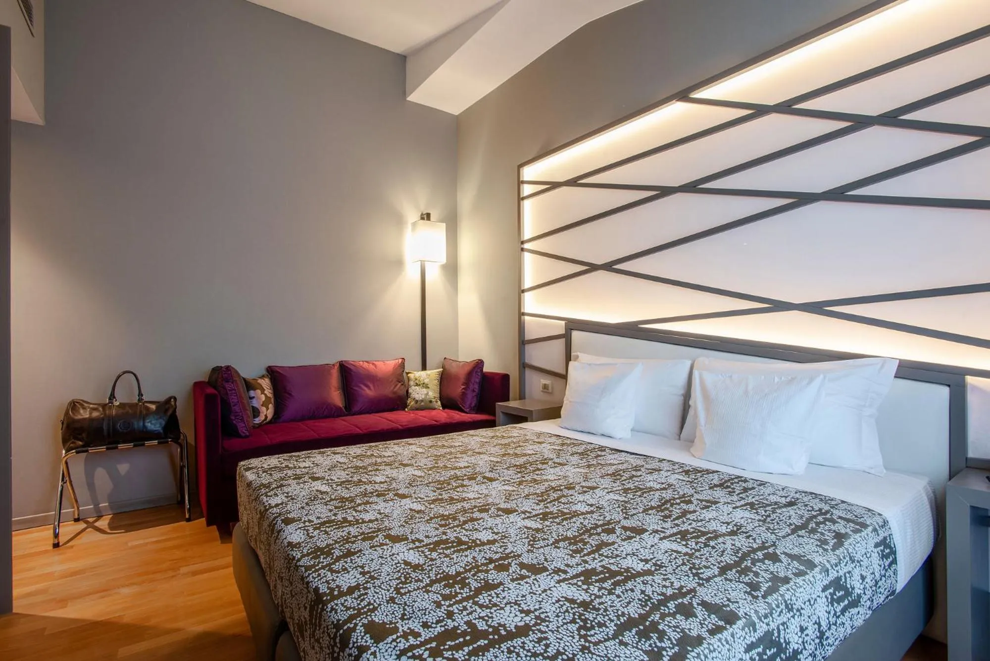 Bedroom, Bed in Fortyfive Squared Hotel