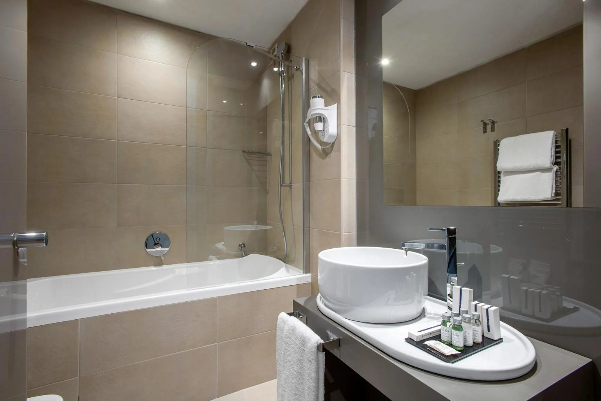 Bathroom in Fortyfive Squared Hotel