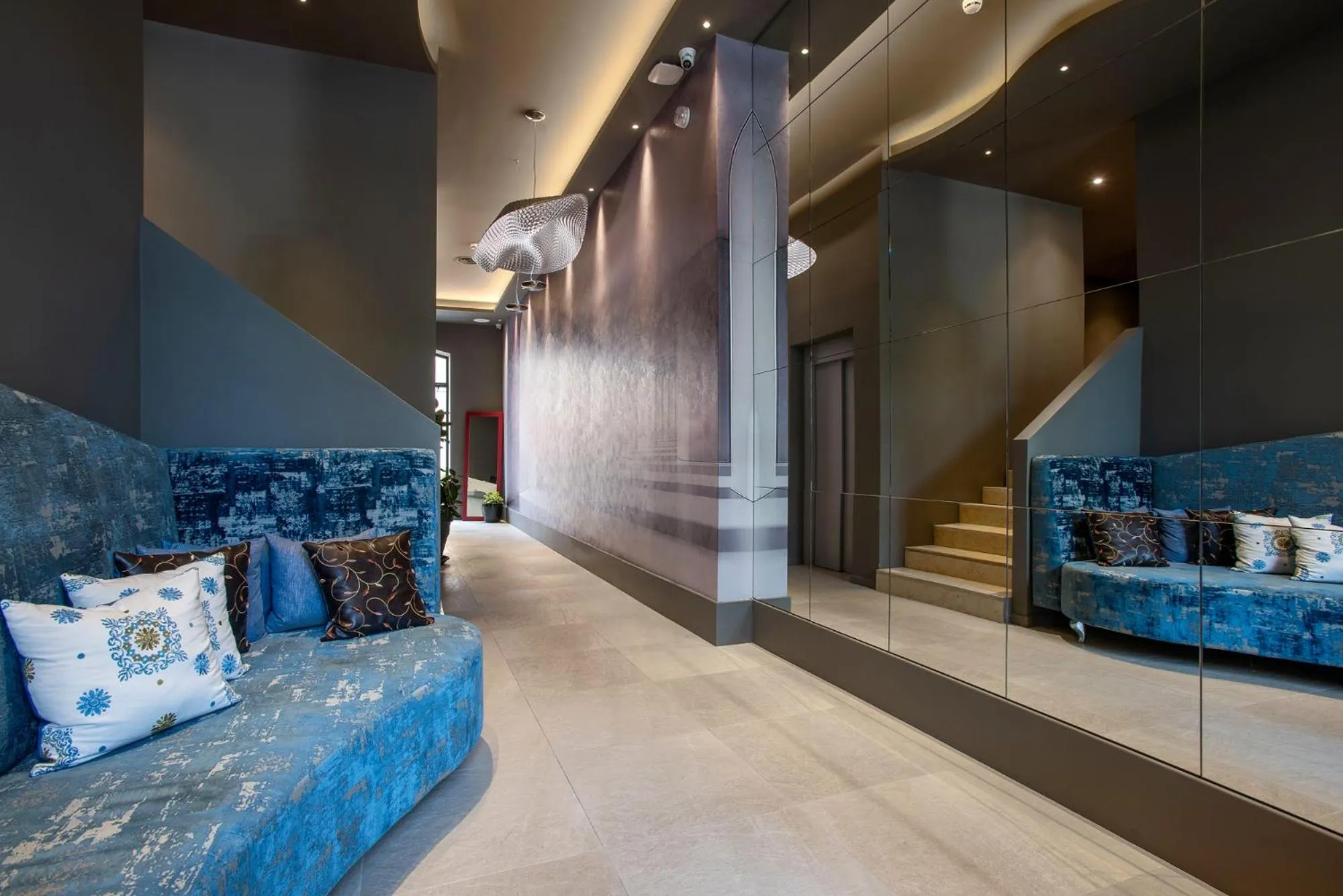 Lobby or reception in Fortyfive Squared Hotel