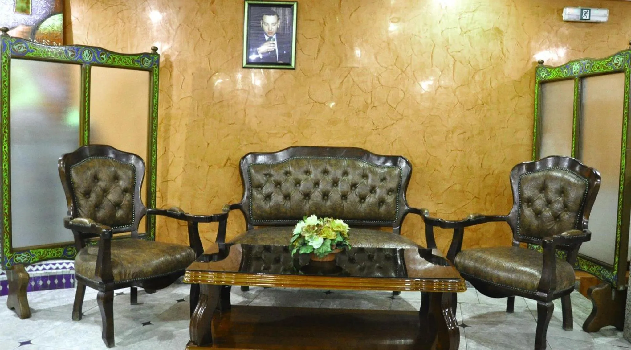 Living room in Hotel Lixus