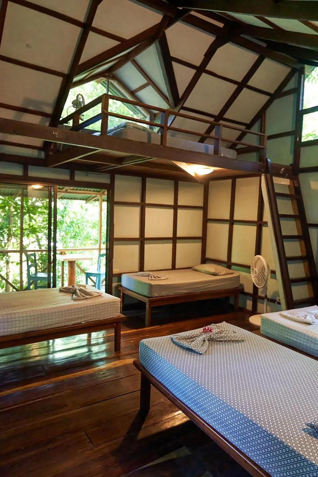 Bed in Luz En El Cielo Eco-B&B/Hostel