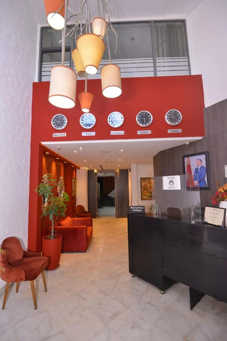 Lobby or reception in Le 135 appart hotel
