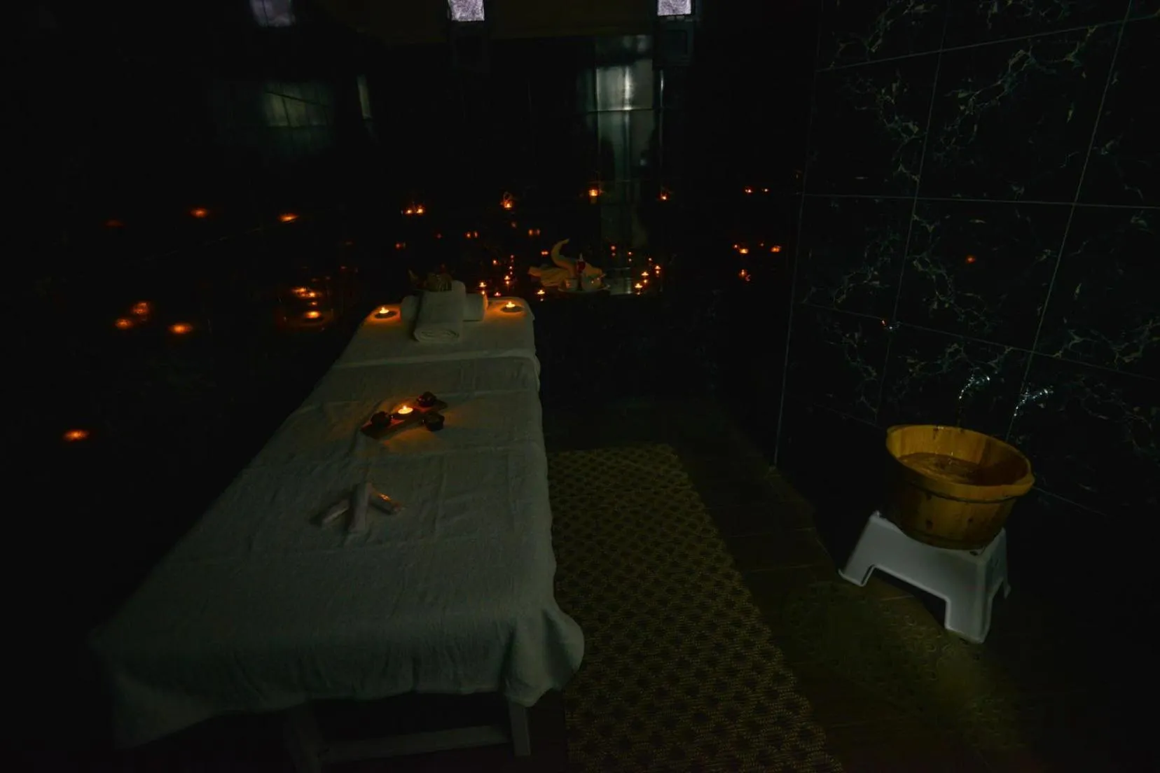 Steam room in Le 135 appart hotel