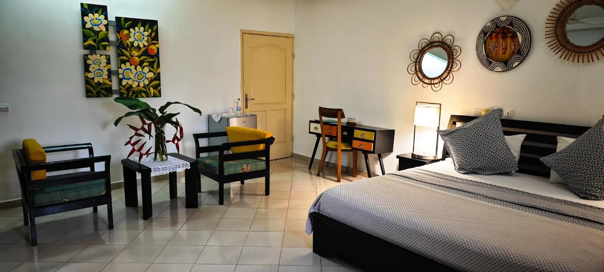 Bed in Villa Oasis Abidjan Bed in Villa Oasis Abidjan