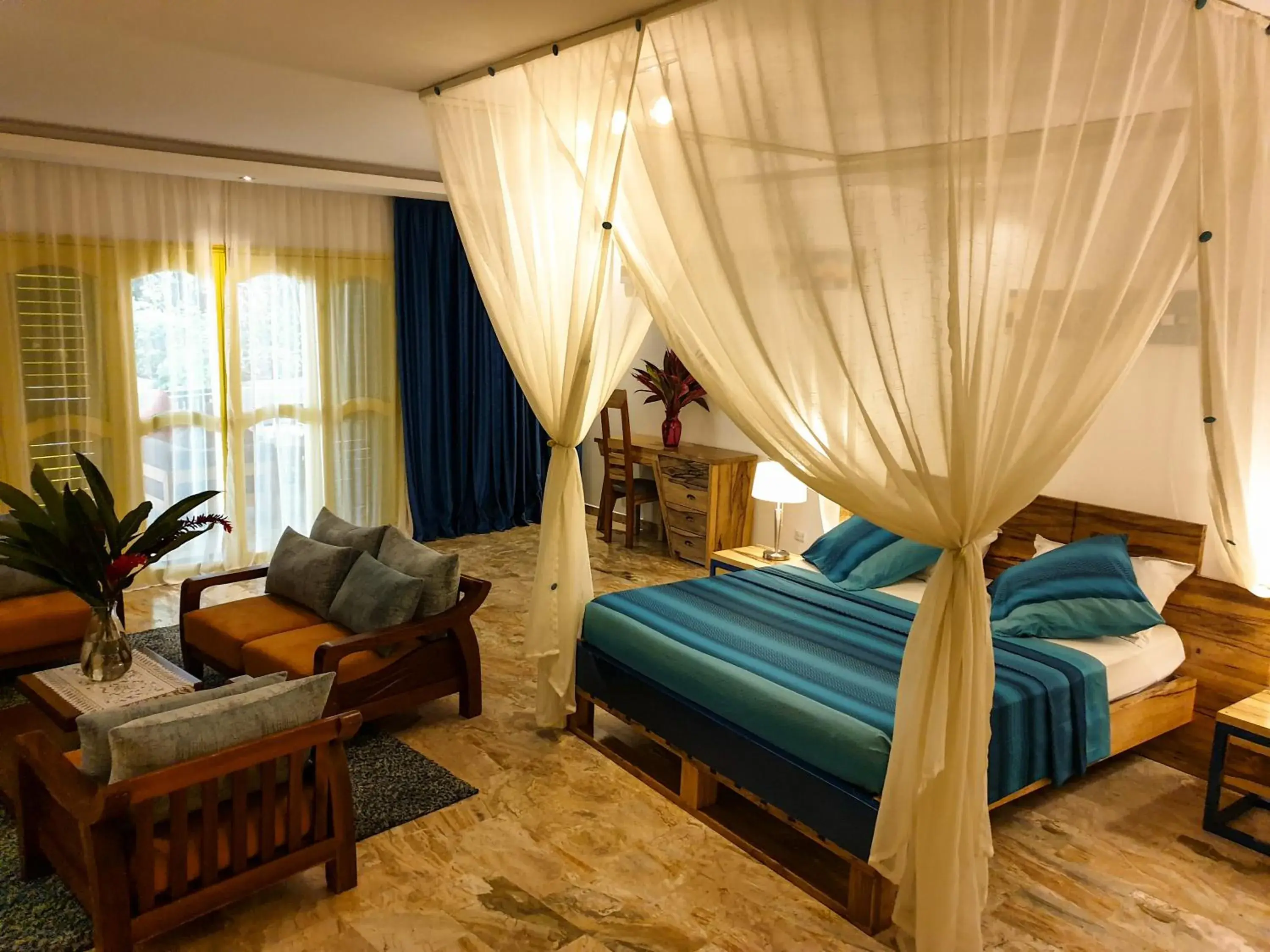 Bed in Villa Oasis Abidjan Bed in Villa Oasis Abidjan