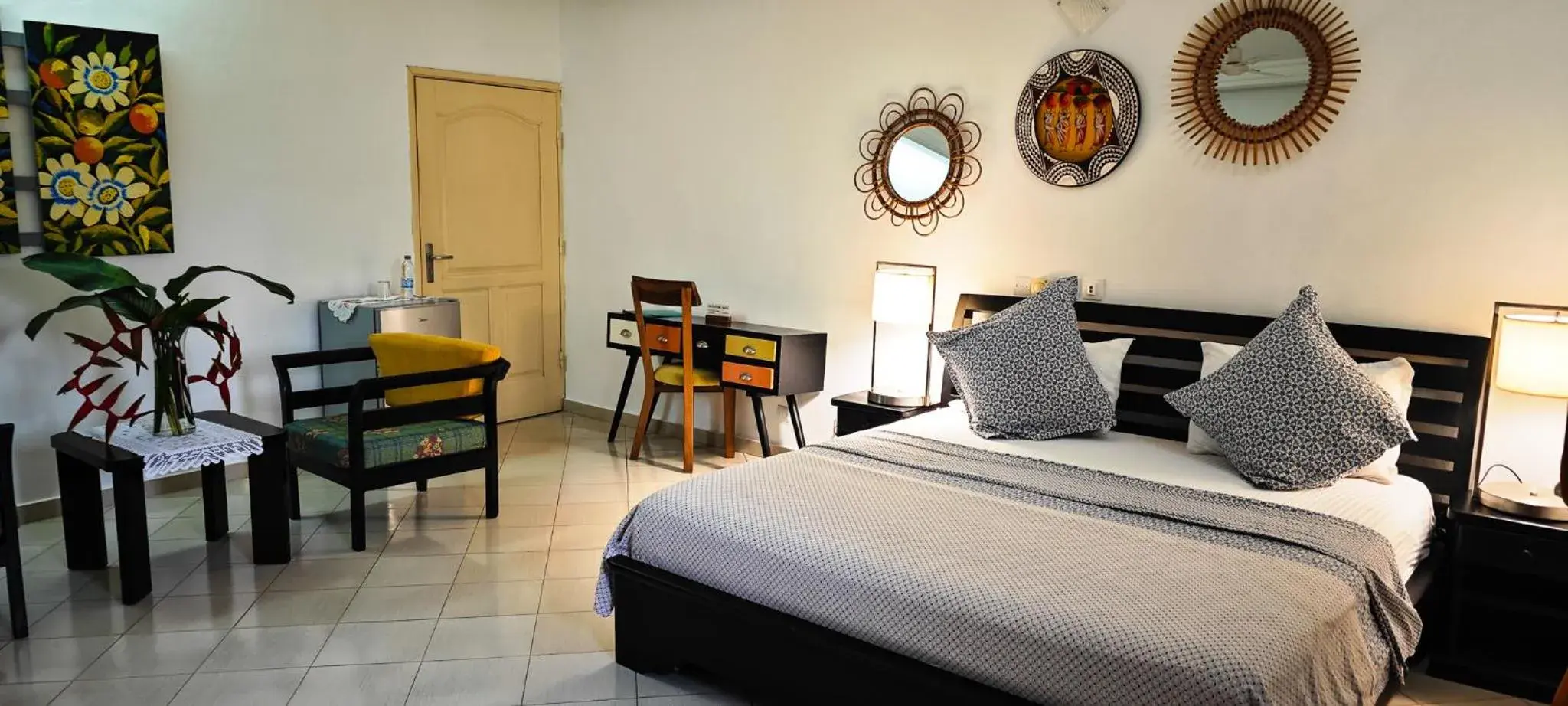 Bed in Villa Oasis Abidjan Bed in Villa Oasis Abidjan