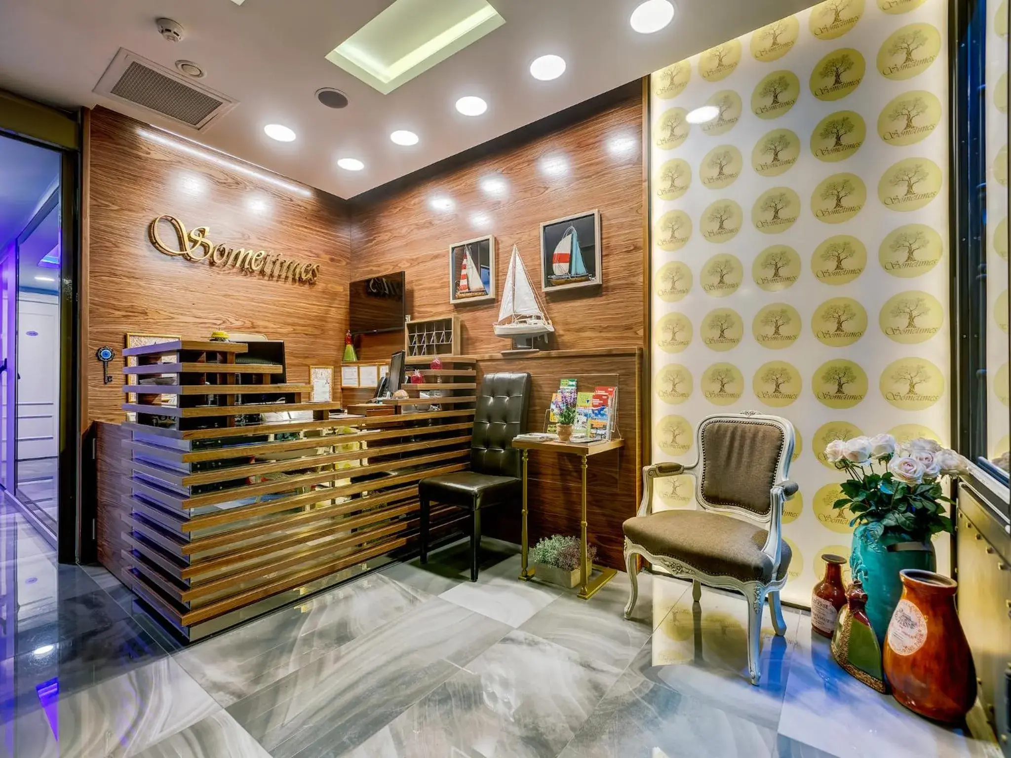 Lobby or reception, Bed in Sometimes Hotel Taksim Lobby or reception, Bed in Sometimes Hotel Taksim