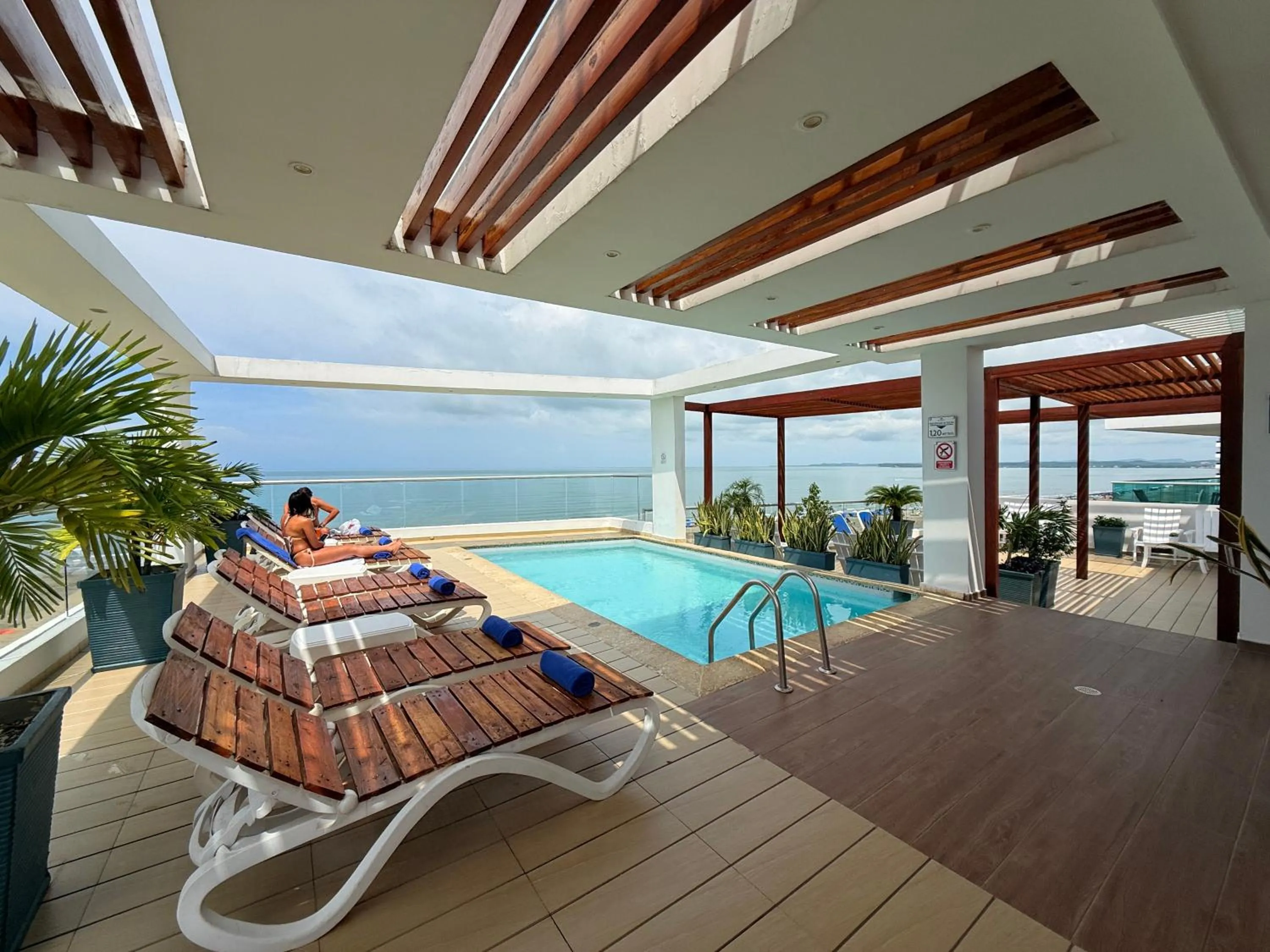 View (from property/room) in Hotel Summer Frente Al Mar