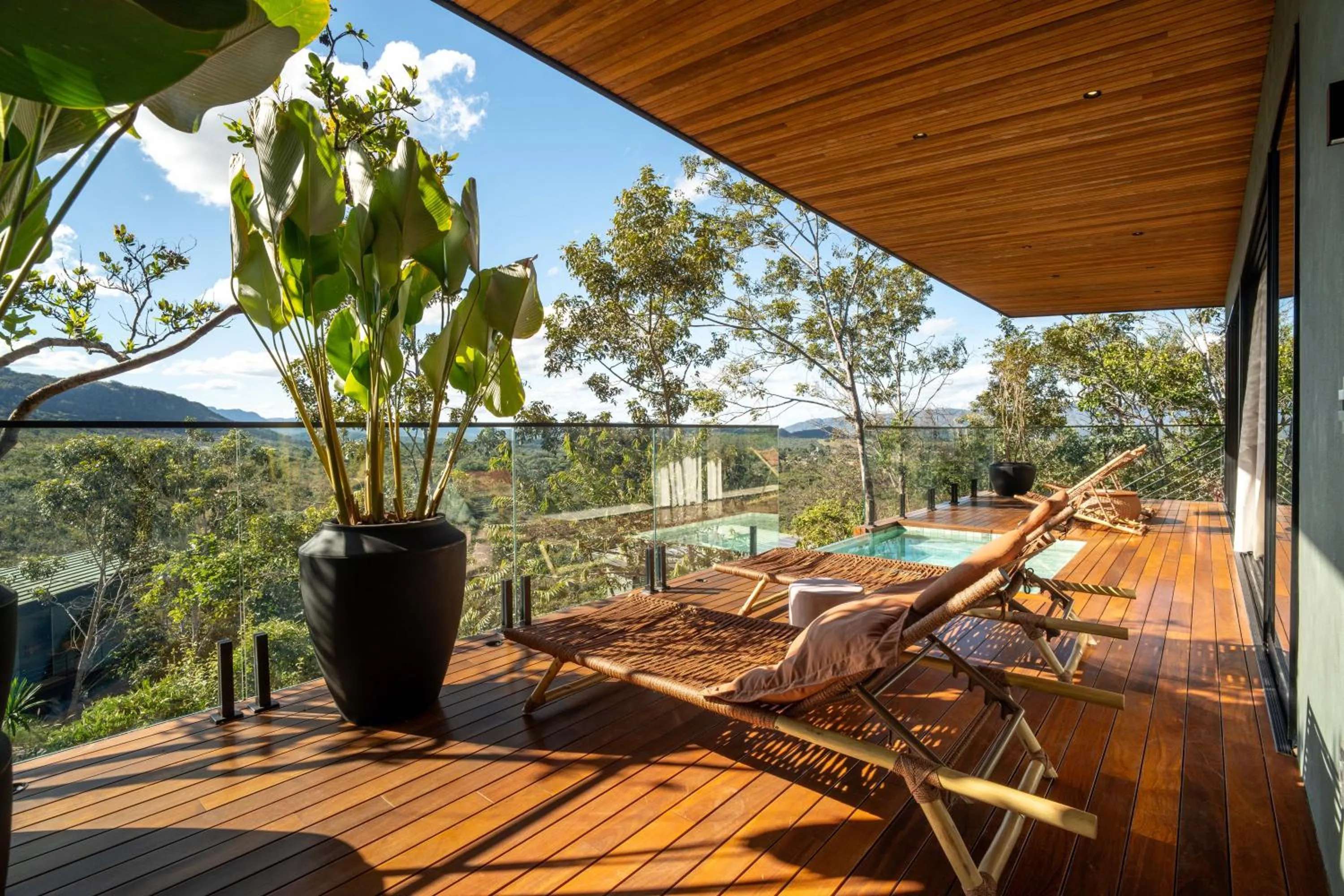 Garden in Majulê Ecolodge