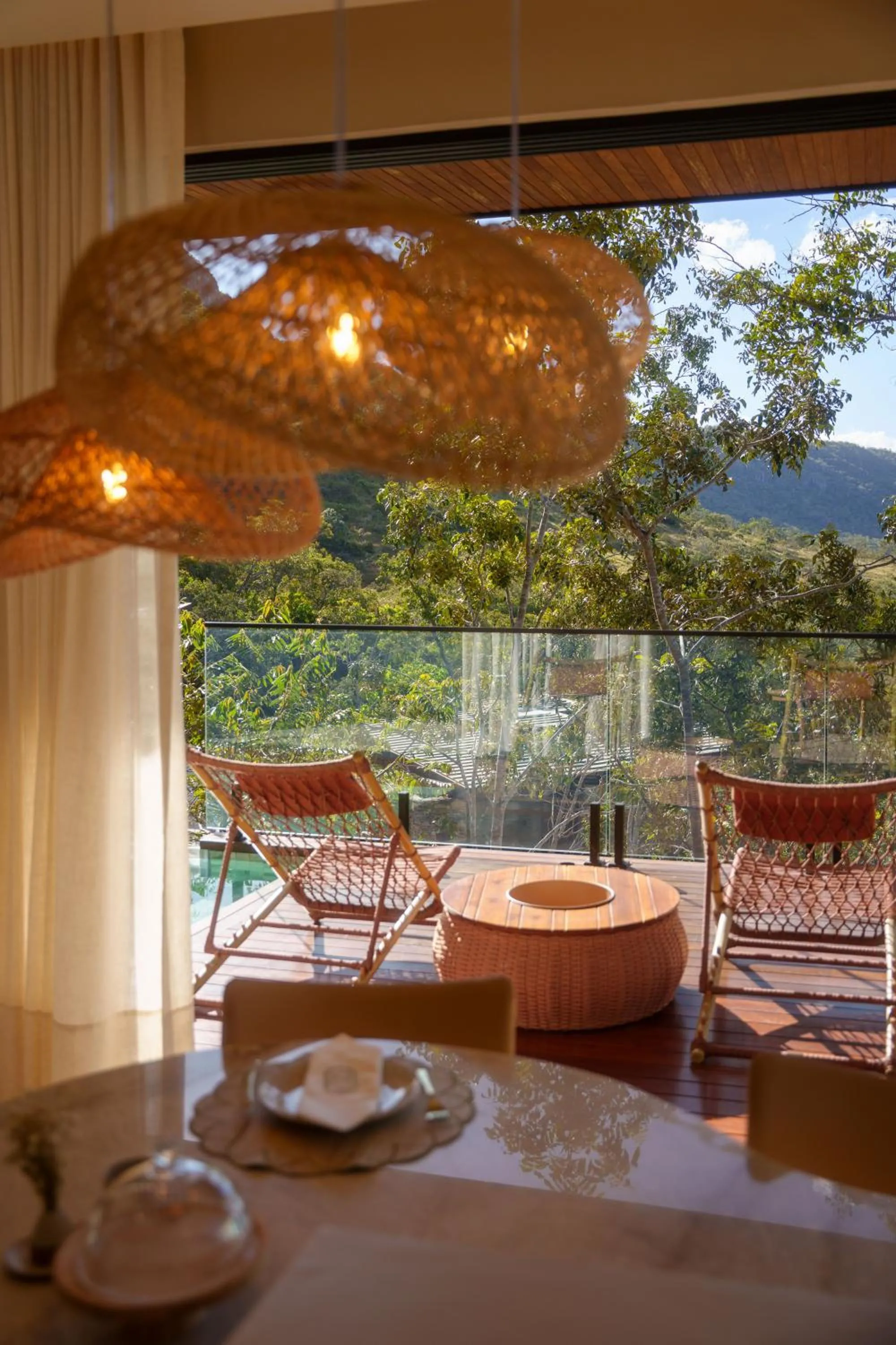 Balcony/Terrace in Majulê Ecolodge