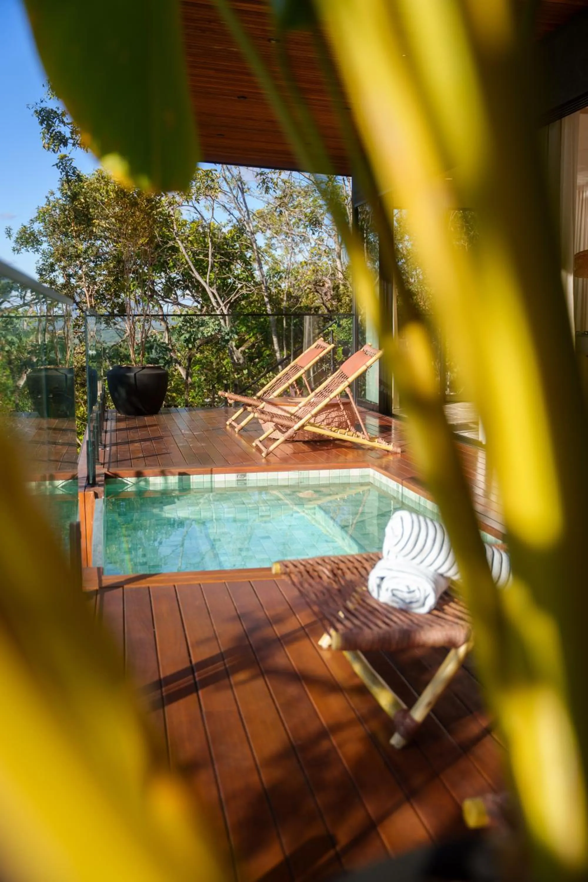 Garden in Majulê Ecolodge