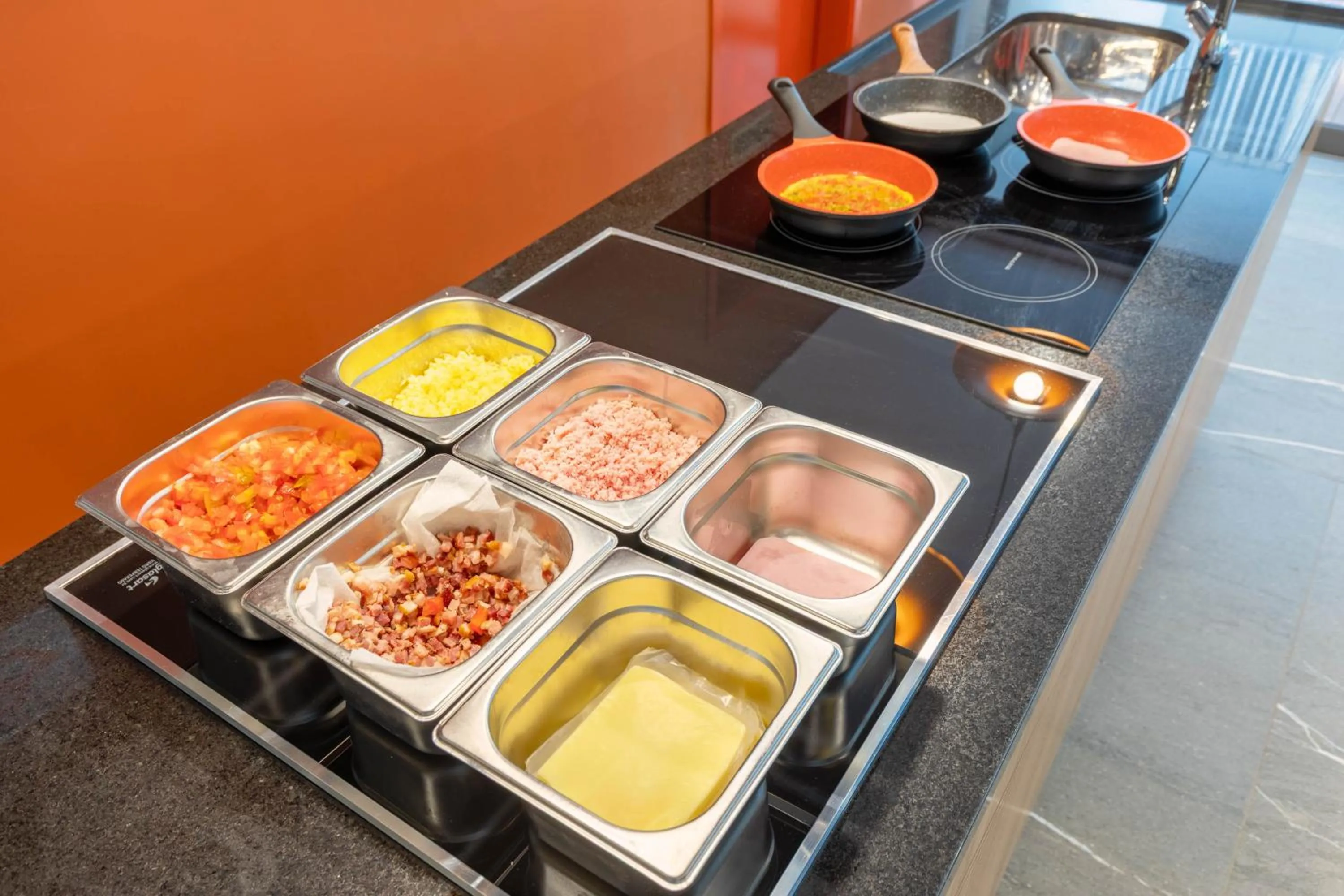 Italian breakfast in Cozzy Premium Paulista Hotel