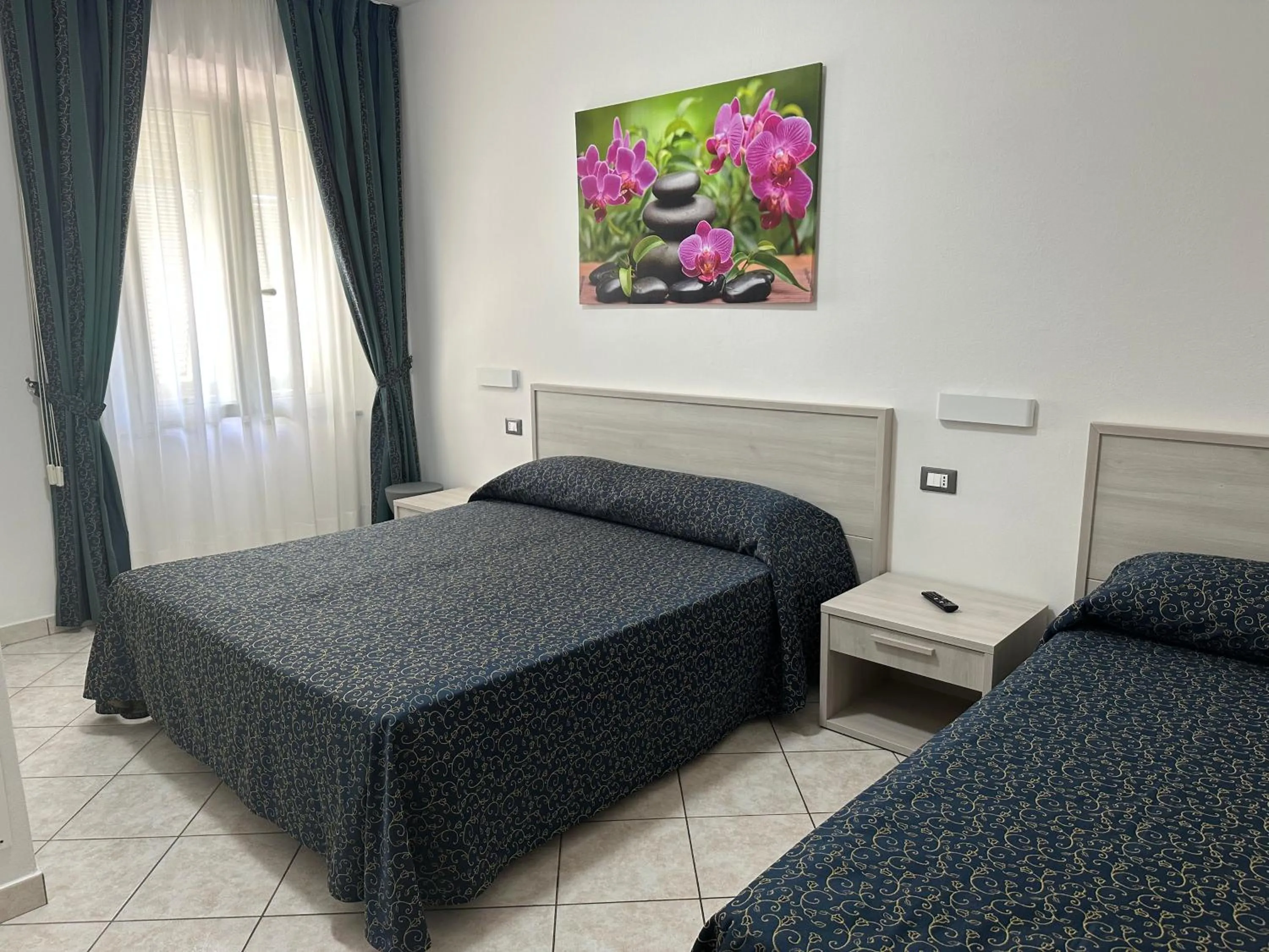 Bed in Hotel Barbarossa