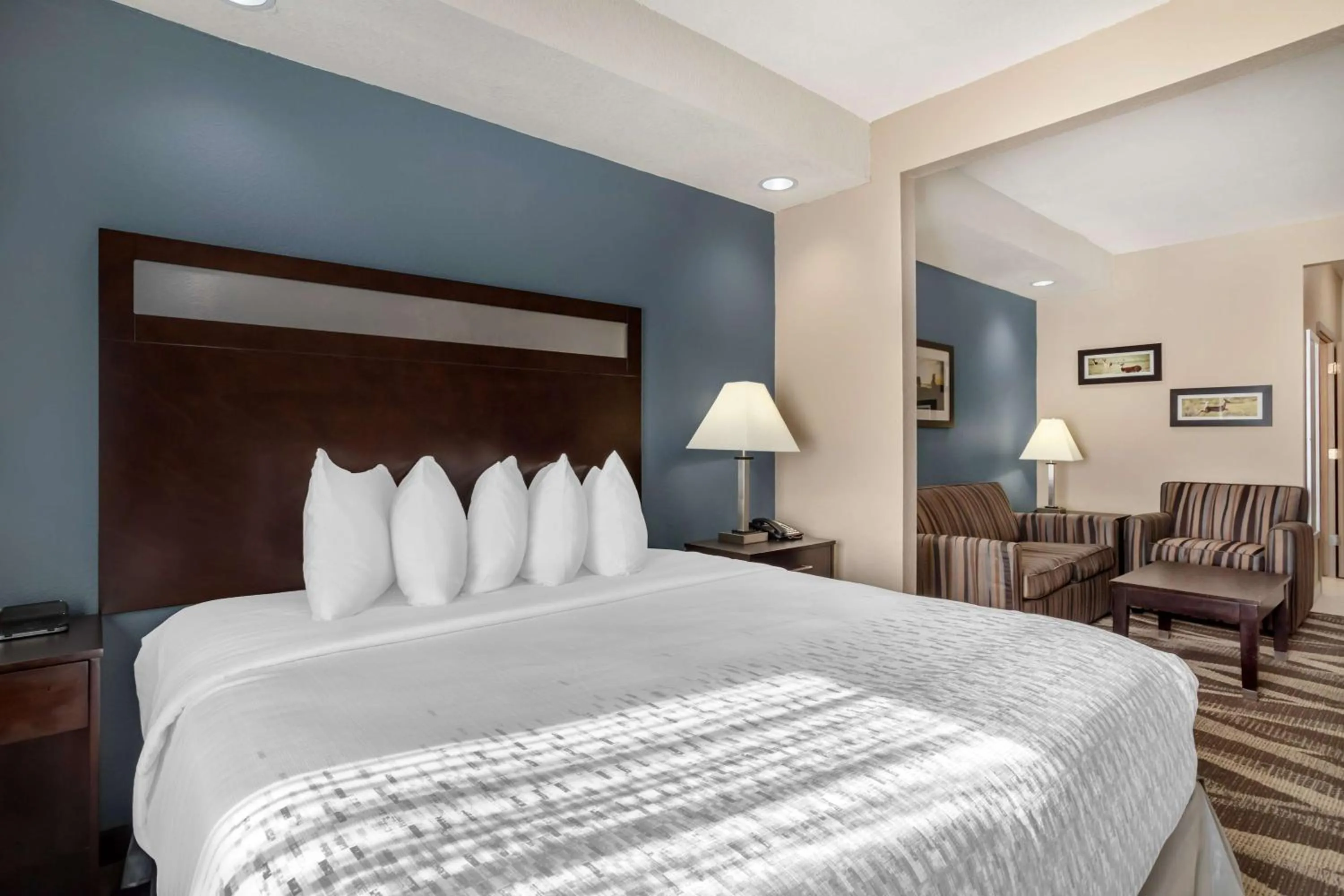 Photo of the whole room, Bed in Best Western Plus Lake Jackson Inn & Suites